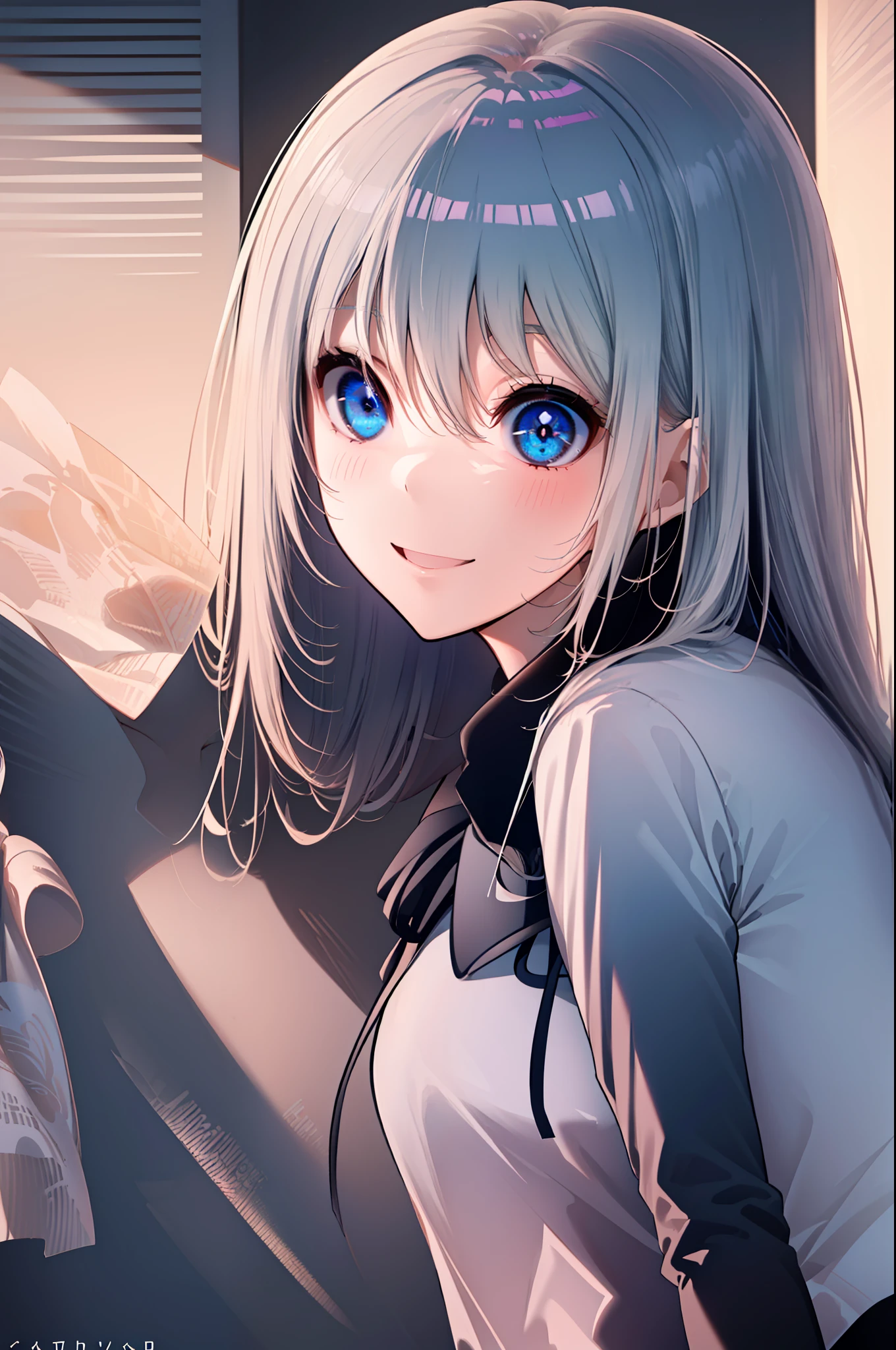 (((((obra-prima))))), (((((melhor qualidade))))), High, ((((1Kei)))), ((((((Ultra-detailed blue hands and eyes)))))), ((((1girl)))), ((Formoso)), (((cabelo longo))), ((((((((((Formoso sorriso feminino e cativante)))))))))), ((((sozinha)))), ((((((Uma garota com cabelo grisalho longo e olhos azuis)))))), (((fita))), (((franja))), (((鎖骨))), ((((cabelo grisalho)))), (((faixa de cabelo preta))), (((neck ribbon))), (((cabelo entre os olhos))), ((((middlebreasts)))),((((There is only one person)))), ((((adolescente de 15 anos)))), (((female school uniform white shirt black jacket open jacket long black pants))), ((corpo inteiro anatomicamente correto)), pernas normais, ((usa sapatos pretos)), ((Ela tem o rosto assustado e confuso)), ((Detailed full scenario)), ((mystery)), ((Tempo tenso)), Postura equilibrada, blush sutil | | | |, Pingente de cristal BREAK golden hour, (Rim lighting): 1.2, tons quentes, Brilho solar, sombras suaves, cores vibrantes, painterly effect, dreamy atmosphere BREAK scenic lake, montanhas distantes, salgueiro, calm water, reflection, nuvens iluminadas pelo sol, Tranquil setting, idyllic sunset, Ultra Detalhado, Arte Oficial, Unity 8k papel de parede, Zentangle, mandala