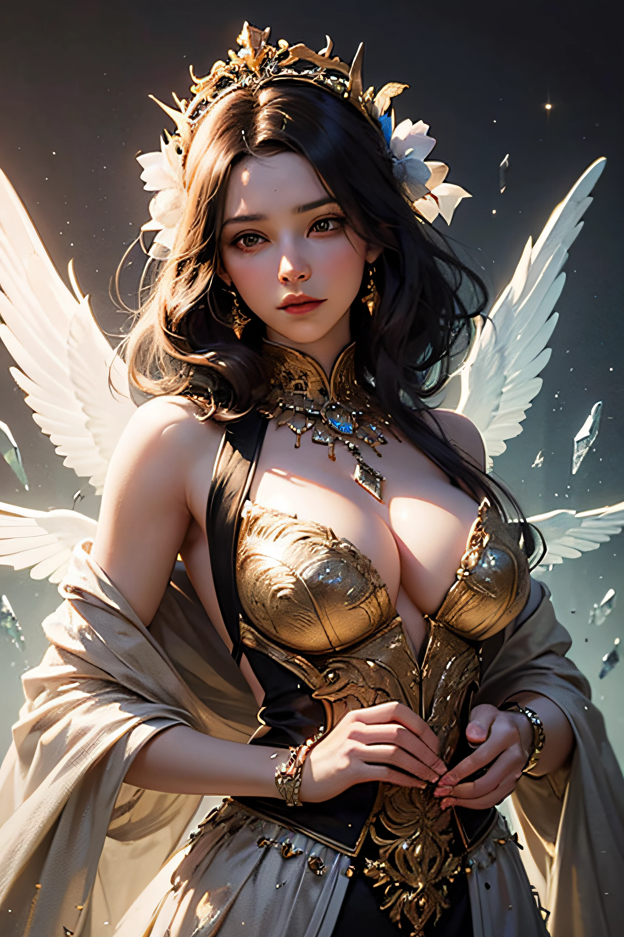 Gorgeous  intricate feathers, by McKay,  ornate, hyper detailed, fantastical, 3D, diaphanous, radiant, captivating, enchanting, reflective, magical, ethereal, shimmering, glossy, intense, whimsical, gossamer, clarity, iridescent, playful,  opalescent, transparent, glitter, scattered light, composed using the golden ratio, lighting by Vladimir Volegov and Steve Hanks, award winning, perfect composition, beautifully lit , Watercolor, trending on artstation, sharp focus, studio photo, intricate details, highly detailed, by greg rutkowski, Broken Glass effect, no background, stunning, something that even doesn't exist, mythical being, energy, molecular, textures, iridescent and luminescent scales, breathtaking beauty, pure perfection, divine presence, unforgettable, impressive, breathtaking beauty, Volumetric light, auras, rays, vivid colors reflects