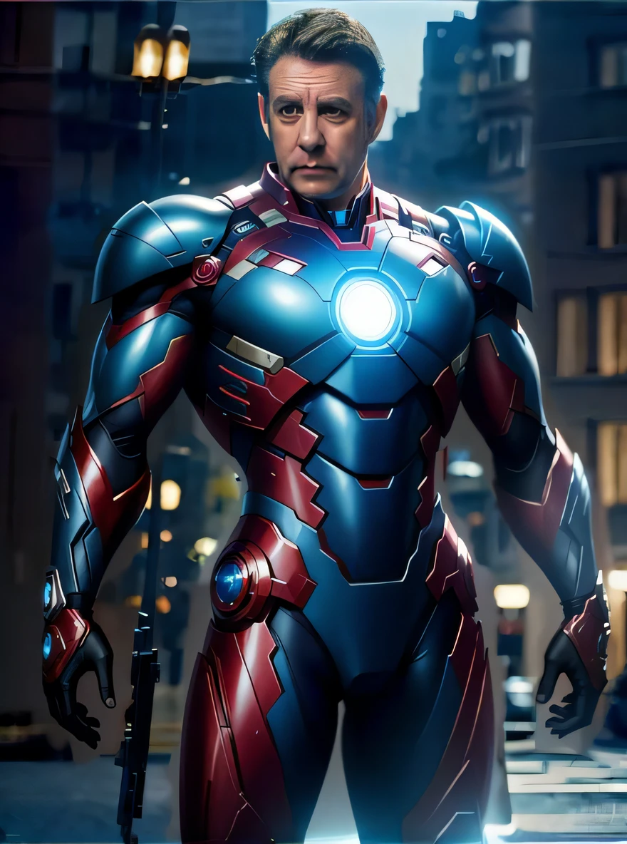 um close up de um homem de terno com uma arma, Ironman, como o Ironman, Tom Cruise como Ironman, Elon Musk como Homem de Ferro, Homem de Ferro, Tom Cruise como Homem de Ferro, Homem de Ferro Superior, tony Stark, Keanu Reeves como Homem de Ferro, Retrato do Homem de Ferro, Homem de Ferro Cyberpunk, Dos Vingadores (2012), Boris Johnson como Homem de Ferro