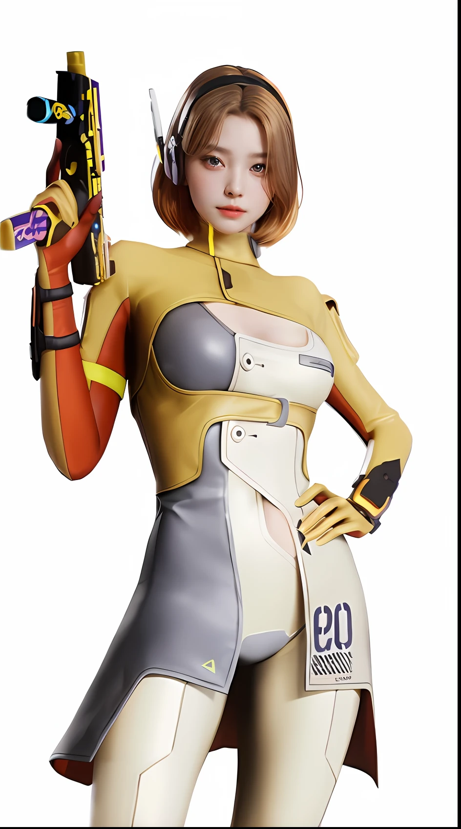 ((best qualtiy,8K,tmasterpiece:1.3))),Clear focus:1.2,(layer cut,The large:1.2),Beautiful Women in Perfect Figure:1.4,Slender abs:1.2,Moist body:1.5,Highly Detailed Face and Skin Textur,Detailed eyes,二重まぶた,long whitr hair,(beautidful eyes:1.3),(Smiling face:1.3),(Both eyes are the same size:1.4),(Smile lips:1.3)