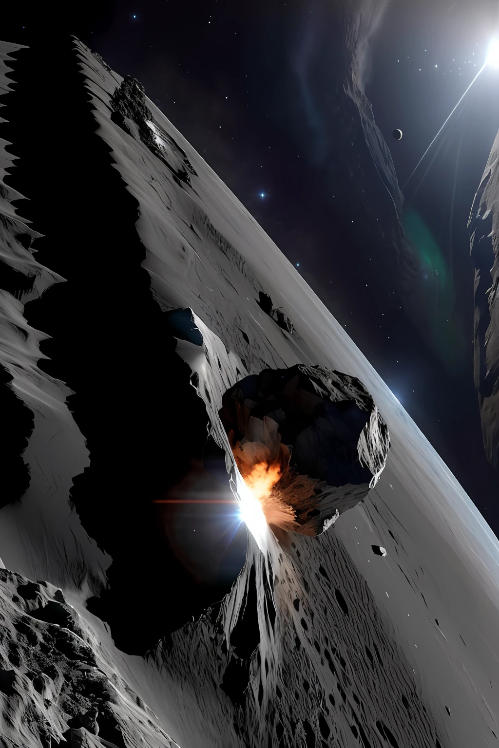 66 million years ago, an asteroid as large as Mount Everest headed for a deadly collision course with Earth colliding with a meteor