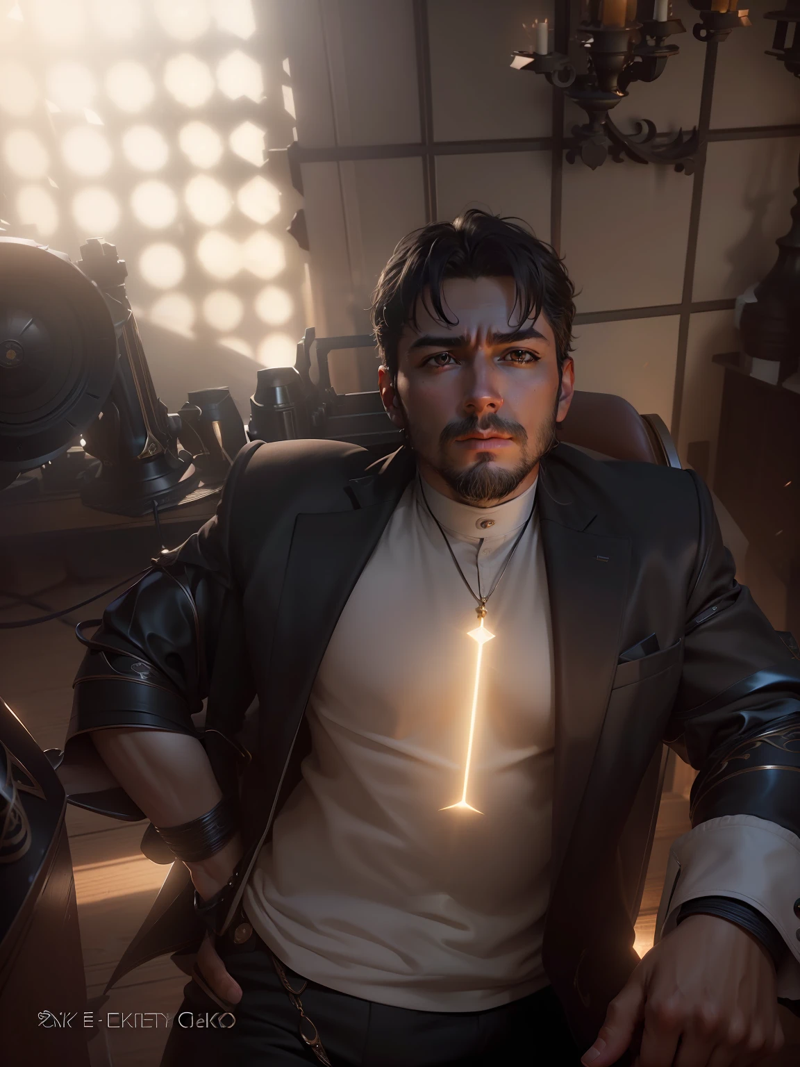 (Extreme Detail CG Unity 8K wallpaper, masterpiece, highest quality), (Exquisite lighting and shadow, highly dramatic picture, Cinematic lens effect), black hair color, from, (excellent detail, excellent lighting, wide angle), (excellent rendering, enough to stand out in its class), intelligent analysi face, ultra realistic face,a young man