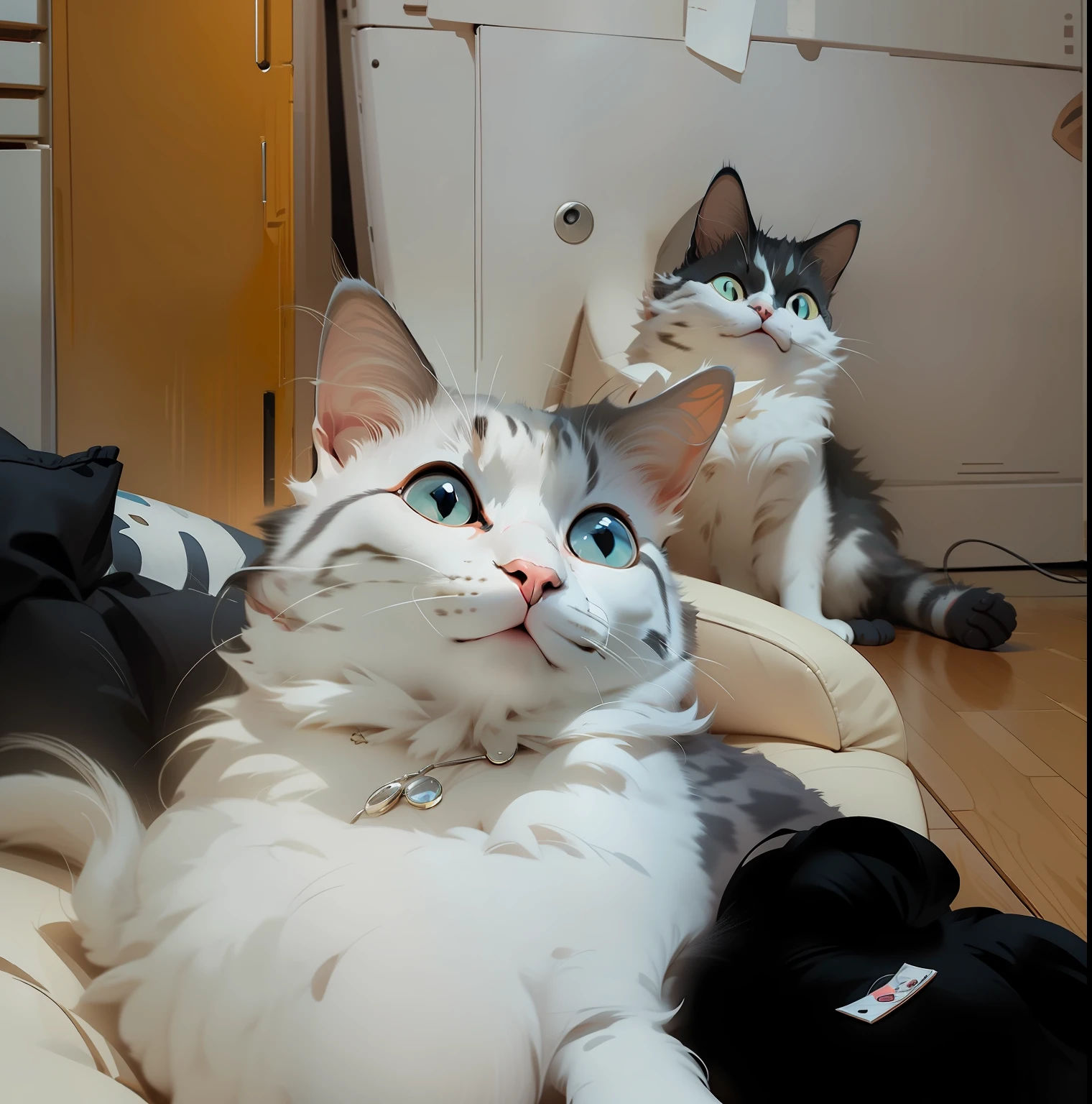 catss,Cartoony,adolable