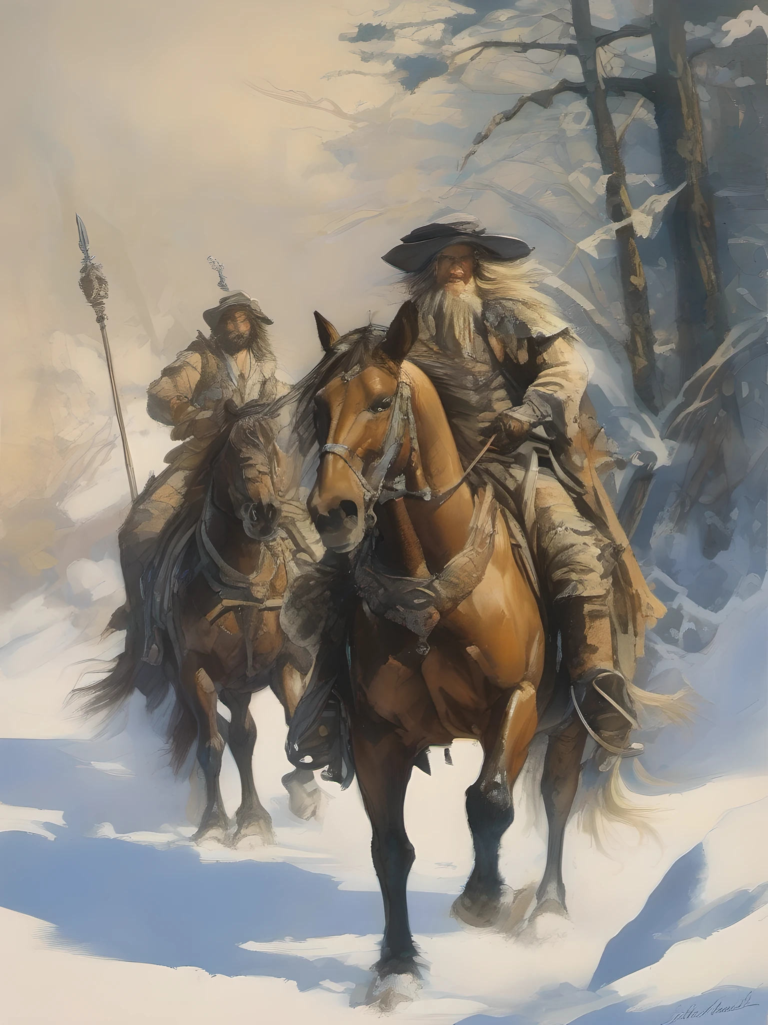 style of John Blanche