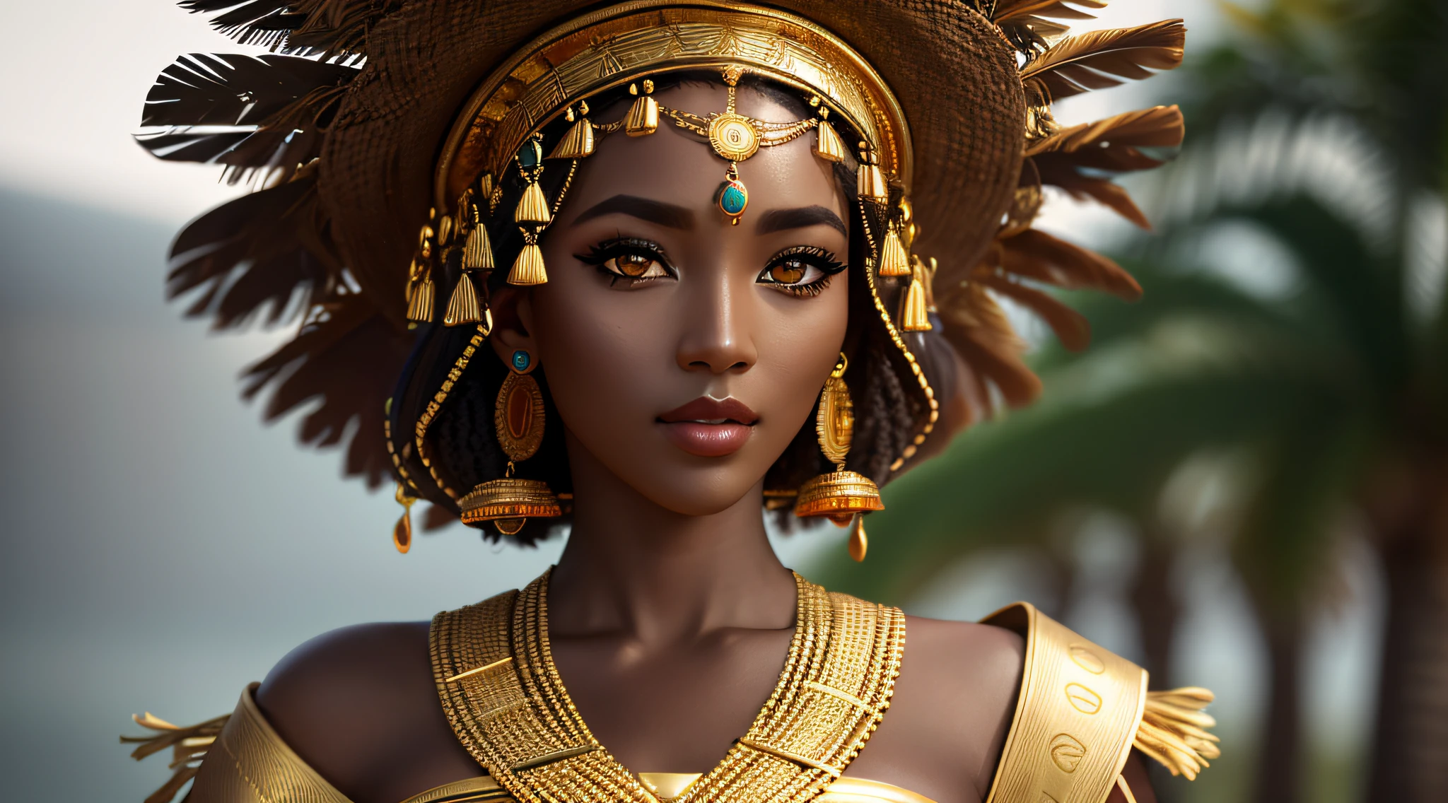Masterpiece, absurdres,award winning photo, extremely detailed, amazing, fine detail, extremely detailed eyes and face, by lee jeffries nikon d850 film stock photograph 4 kodak portra 400 camera f1.6 lens rich colors hyper realistic lifelike texture dramatic lighting unrealengine trending on artstation cinestill 800 tungsten, (golden eyes:1.195)
SSAHC, a woman in a colorful tribal dress and headpiece posing for a picture , wearing SSAHC, (((upper body picture)))