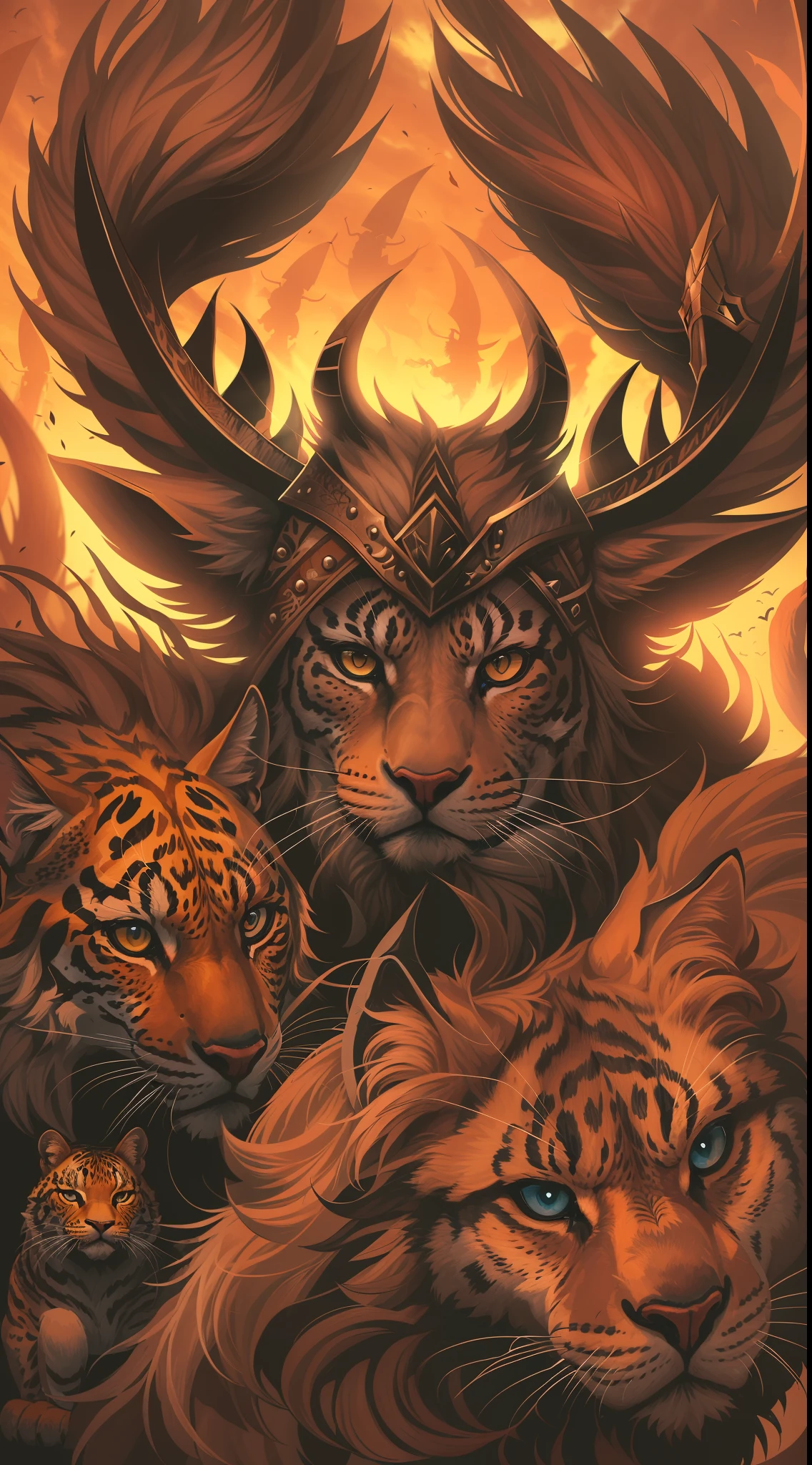 Animal warriors