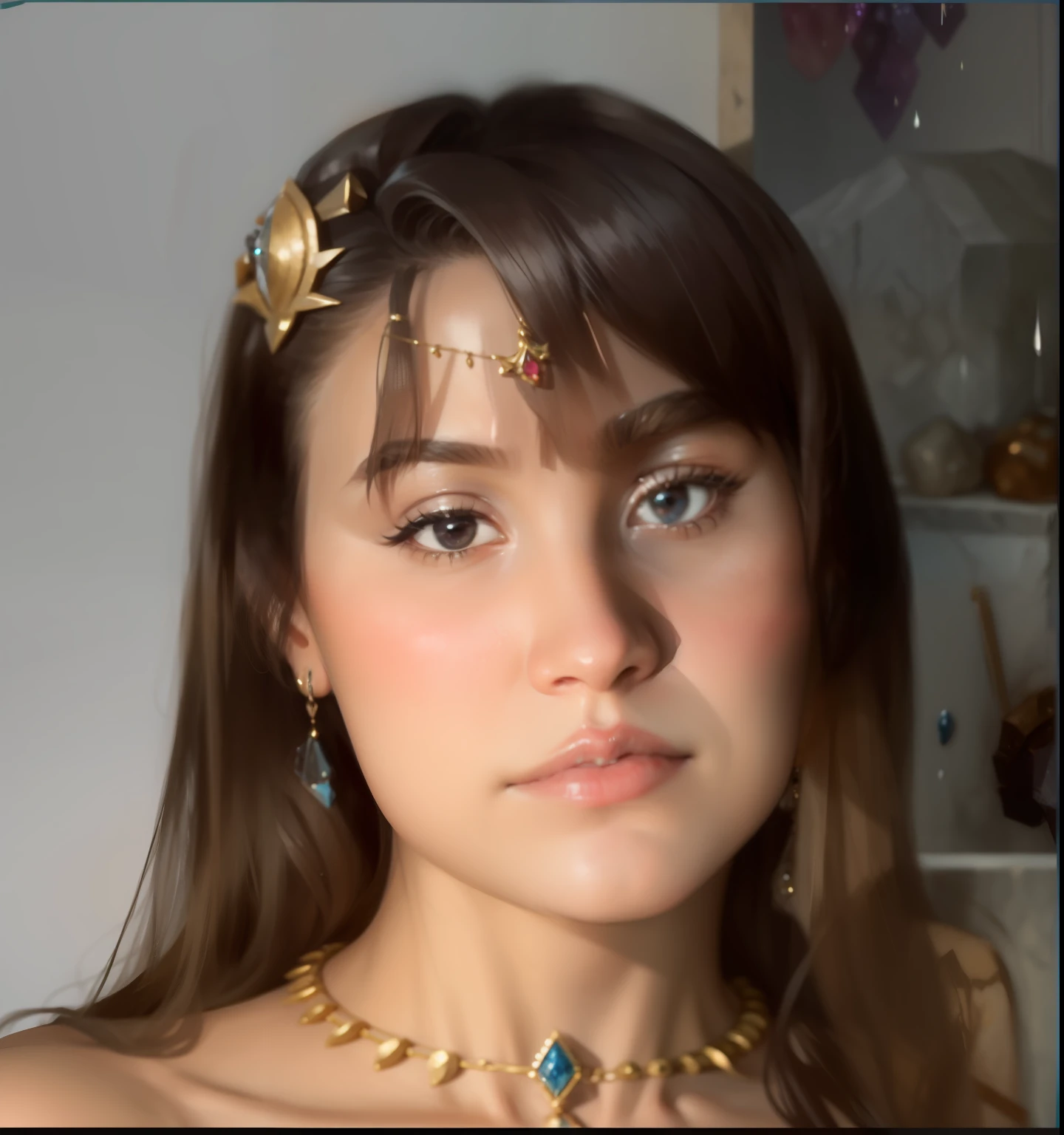 Coroa de uma rainha, jewelry and stones.