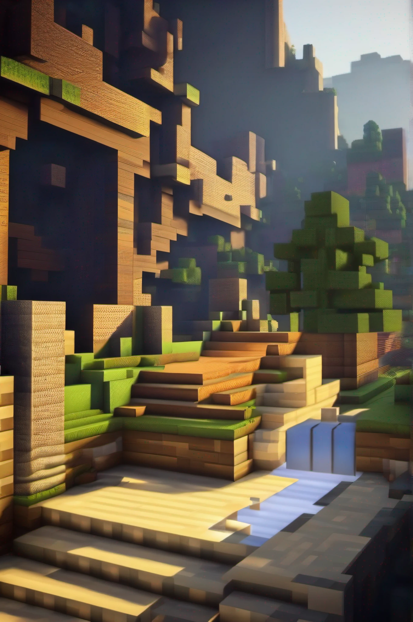 Minecraft Light and Shadow