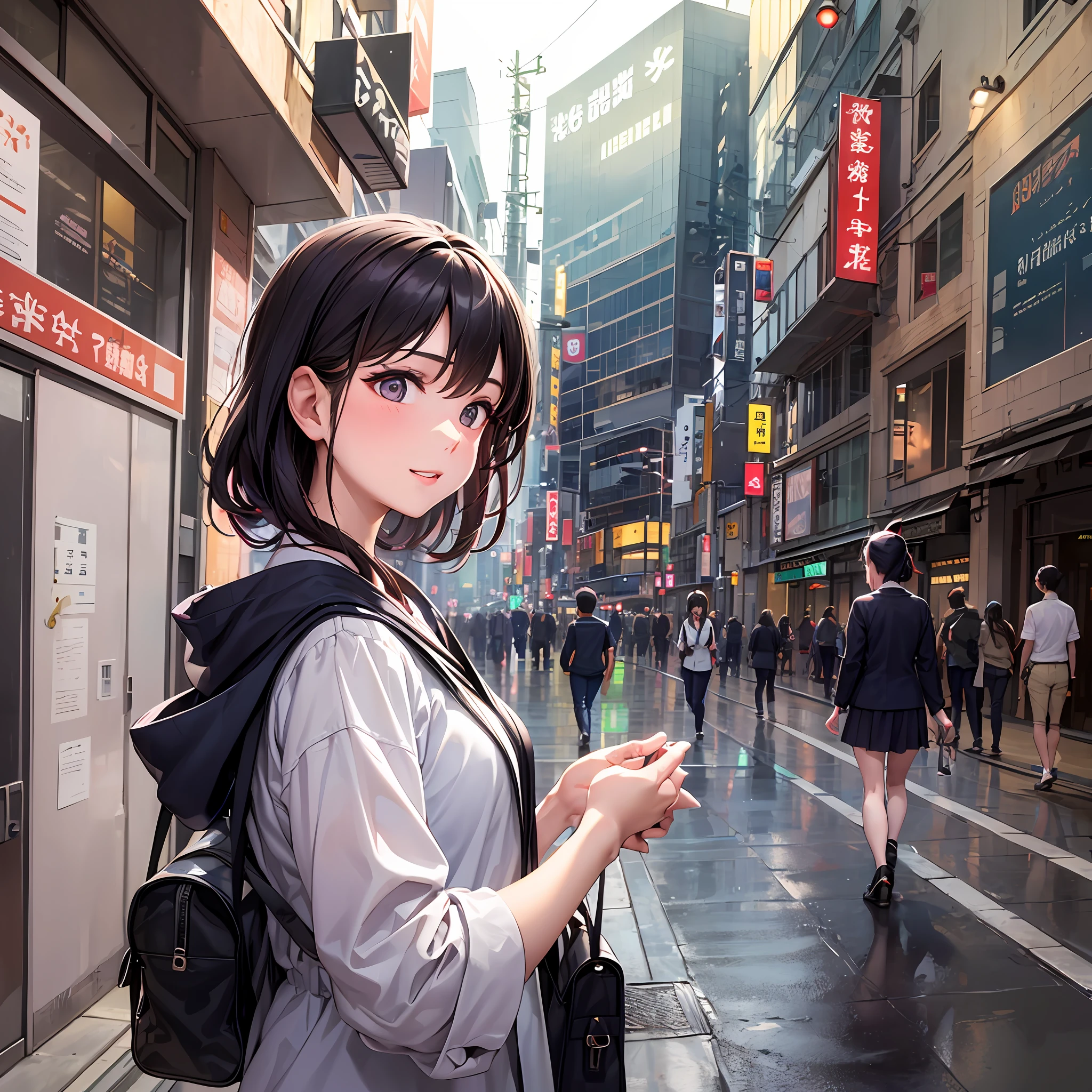 In the heart of Tokyo, a 19-year-old girl named Aya embarked on a life-changing journey—the first day of her university life. With her heart aflutter with a mix of excitement and nervousness, and her eyes filled with curiosity, Aya's allure mirrored the anticipation and determination that filled her soul.
As she navigated the bustling city streets, Tokyo seemed like an enchanting labyrinth of opportunities. The vibrant cityscape, a fusion of tradition and modernity, surrounded her with a sense of energy and purpose.
Arriving at the university campus, Aya was welcomed by a sea of unfamiliar faces. Yet, a warmth embraced her as she realized that everyone was in the same boat—a fresh start to their academic journey.
Stepping into the lecture hall, Aya felt a rush of excitement. The vast room filled with the aroma of new books and knowledge beckoned her to soak in every experience that awaited. Each step she took carried her closer to the person she aspired to become.
The professor's words were like a symphony of wisdom, inspiring Aya to see the world through new lenses. The pursuit of knowledge ignited a spark within her, as she eagerly absorbed every word, her curiosity growing with each passing moment.
During breaks, Aya found herself surrounded by friendly faces. Conversations flowed like a gentle stream, as she bonded with classmates who shared her passions and dreams. The sense of camaraderie alleviated her initial nervousness, fostering an atmosphere of support and belonging.
Outside of class, Aya explored the vast campus, discovering hidden spots and serene gardens where she could find solace amidst the city's vibrancy. The campus became her sanctuary, a place where she could reflect, recharge, and embrace her dreams.
In the evenings, as she returned to her dormitory, she connected with roommates from different backgrounds, learning about their cultures and sharing stories of their hometowns.