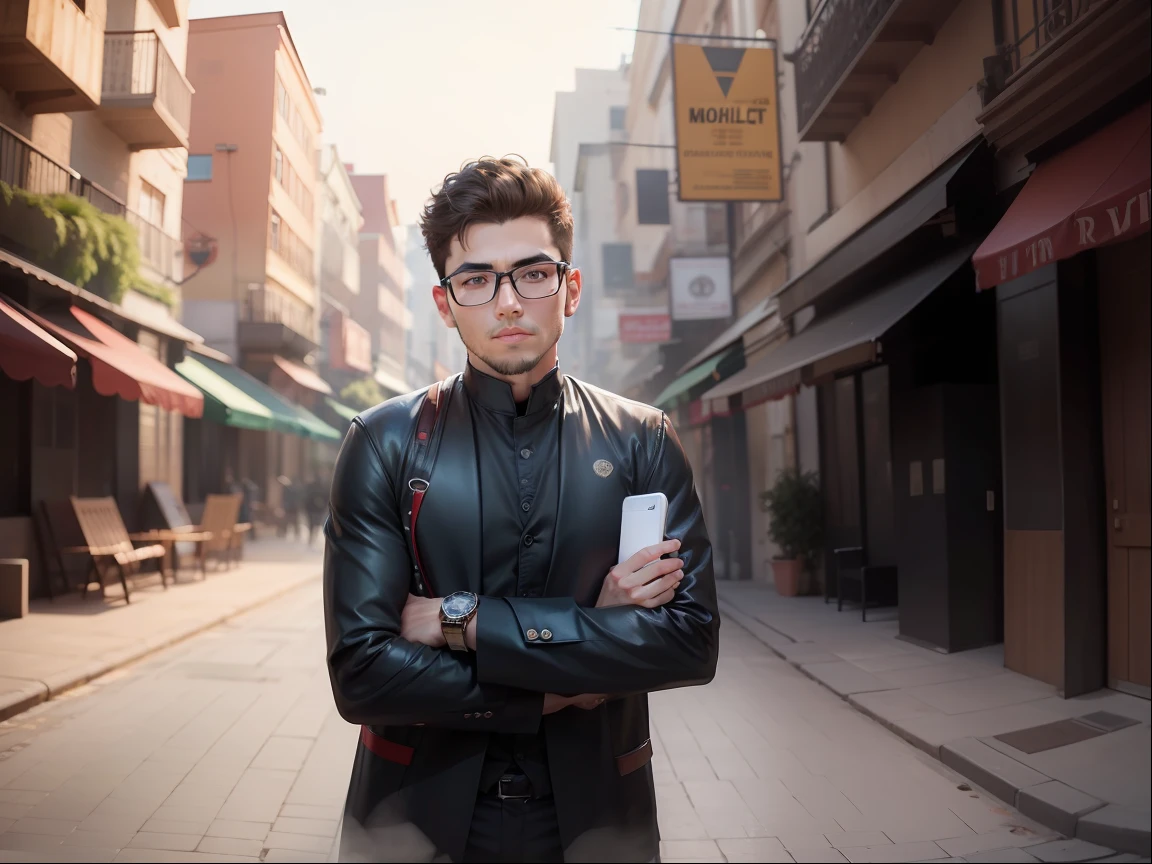 Change Background Digital Marketing Handsome boy, realistic face, 8k ultra realistic