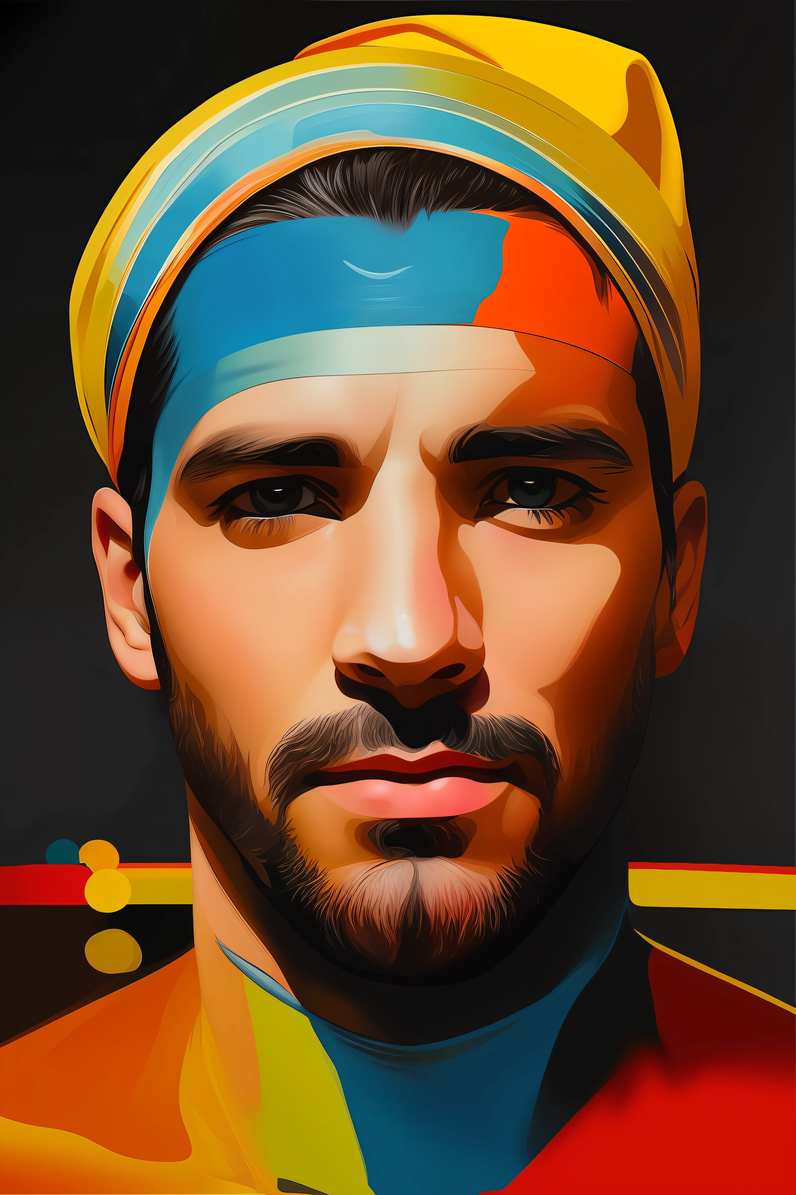 Paris principe de Troya con una diadema en la cabeza, en estilo de pintura digital, Retrato de medio cuerpo, retrato historicoPintura digital hiperrealista, Pintura digital vibrante, color photograph portrait 4k, Retrato de arte digital, Pintura digital realista, Retrato CMYK, Estilo de pintura digital, Retrato detallado en color, Pintura digital colorida, Pintura digital fotorrealista, # 1 pintura digital de todos los tiempos