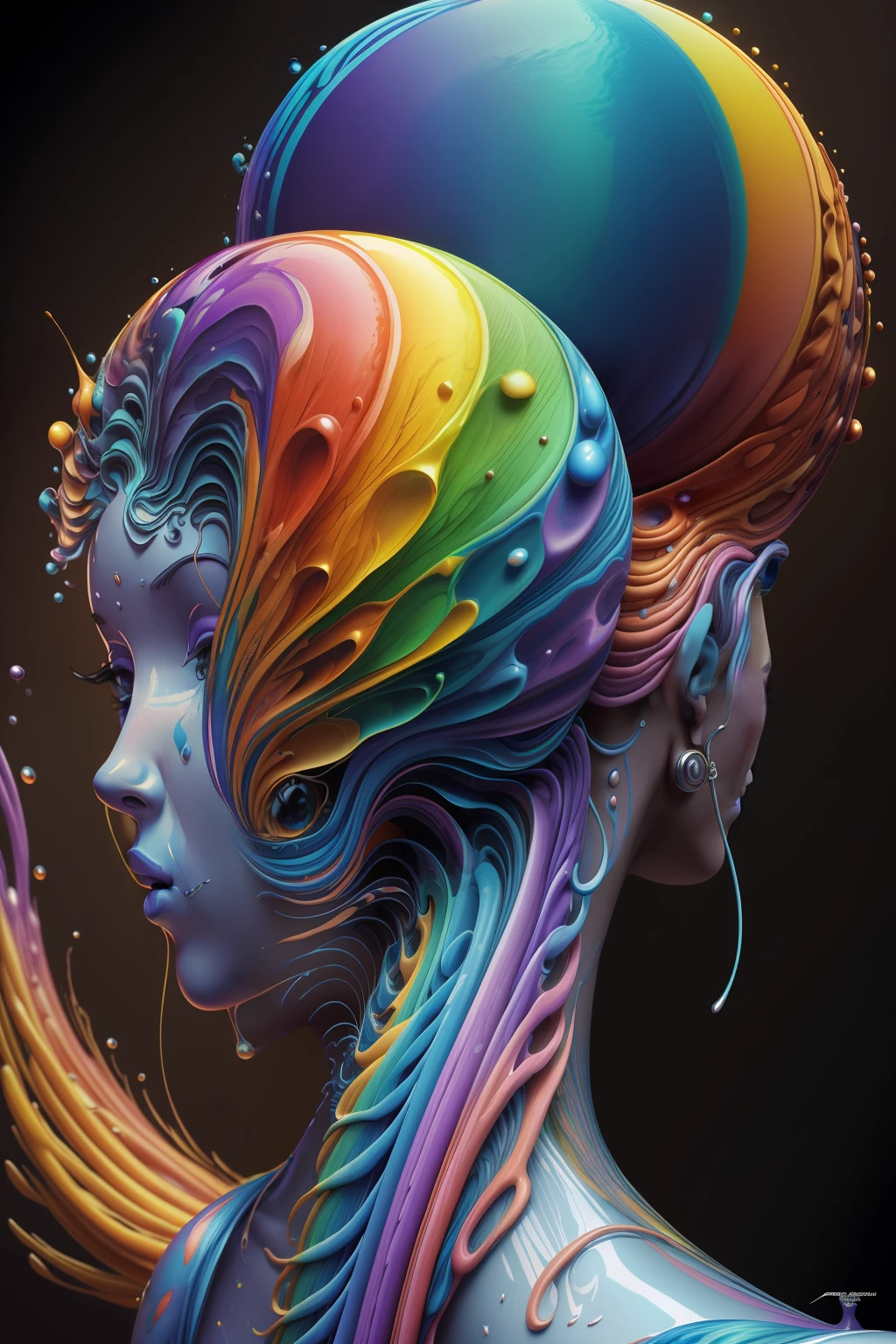 una o varias manos, en varias posiciones y ambientes, pintura digital ultra realista multicolor, colores vivos, efectos de estilo de Alberto Severo, gotas salpicaduras, efectos 3D, Ultra HD, Obra de arte Mano con cinco dedos, Anatomically correct