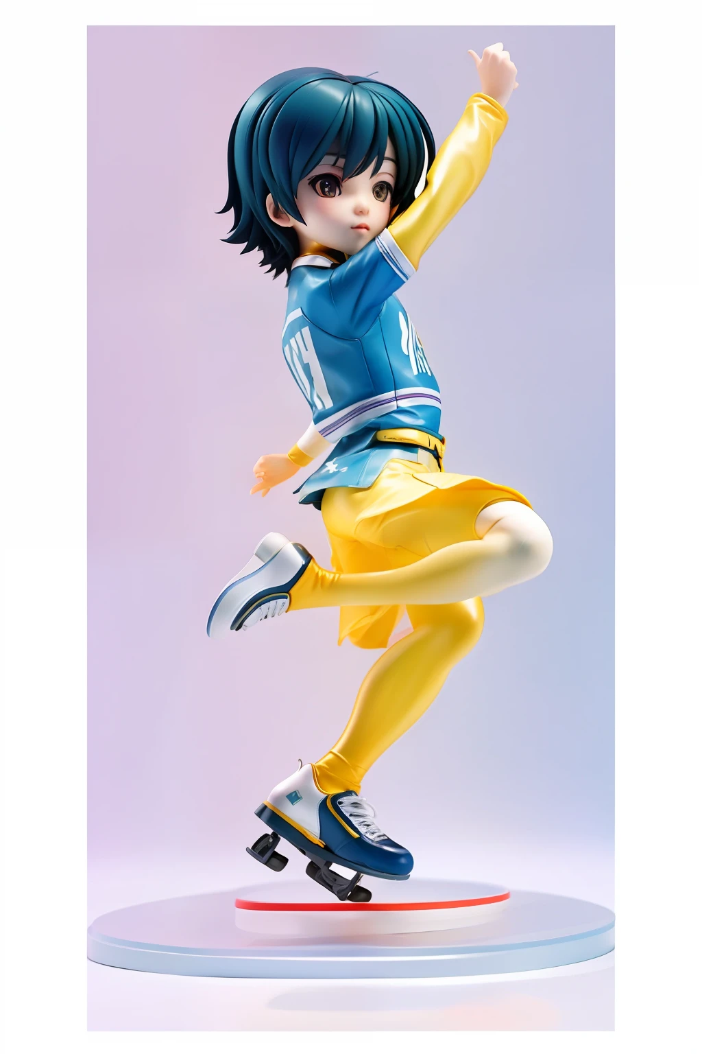 Hanyu Yuzuru, Classic action,mier,Figure skater,comic strip,lineworks,Skates