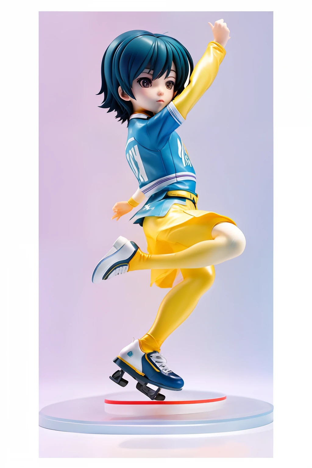 Hanyu Yuzuru, Classic action,mier,Figure skater,comic strip,lineworks,Skates