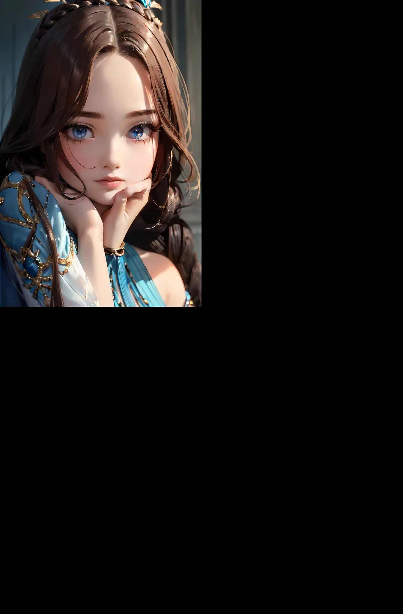 (1girl:1.3), Solo, (((Very detailed face)))), ((Very detailed eyes and face)))), Beautiful detail eyes, Body parts__, Official art, Unified 8k wallpaper, Super detailed, beautiful and beautiful, beautiful, masterpiece, best quality, original, masterpiece, ...