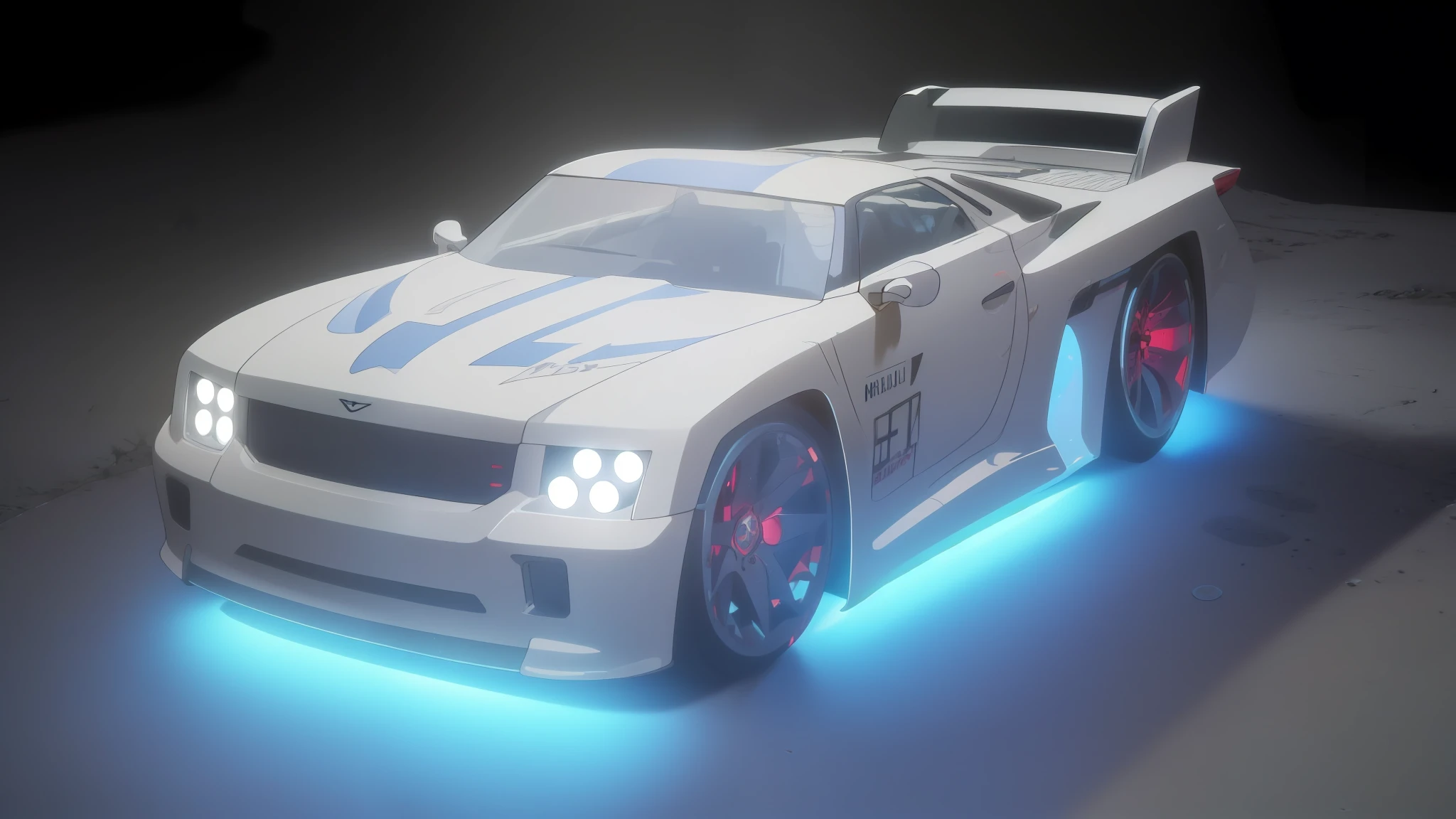 ((obra-prima, melhor qualidade)), 8k, estilo de arquitetura moderna, foto hiper detalhada, badass car