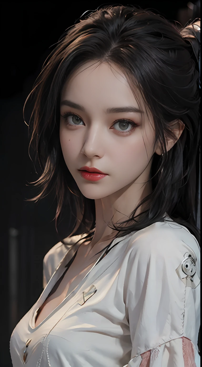 ((Best quality)), ((masterpiece)), (detailed:1.4), 3D, an image of a beautiful cyberpunk female,HDR (High Dynamic Range),Ray Tracing,NVIDIA RTX,Super-Resolution,Unreal 5,Subsurface scattering,PBR Texturing,Post-processing,Anisotropic Filtering,Depth-of-field,Maximum clarity and sharpness,Multi-layered textures,Albedo and Specular maps,Surface shading,Accurate simulation of light-material interaction,Perfect proportions,Octane Render,Two-tone lighting,Wide aperture,Low ISO,White balance,Rule of thirds,8K RAW,