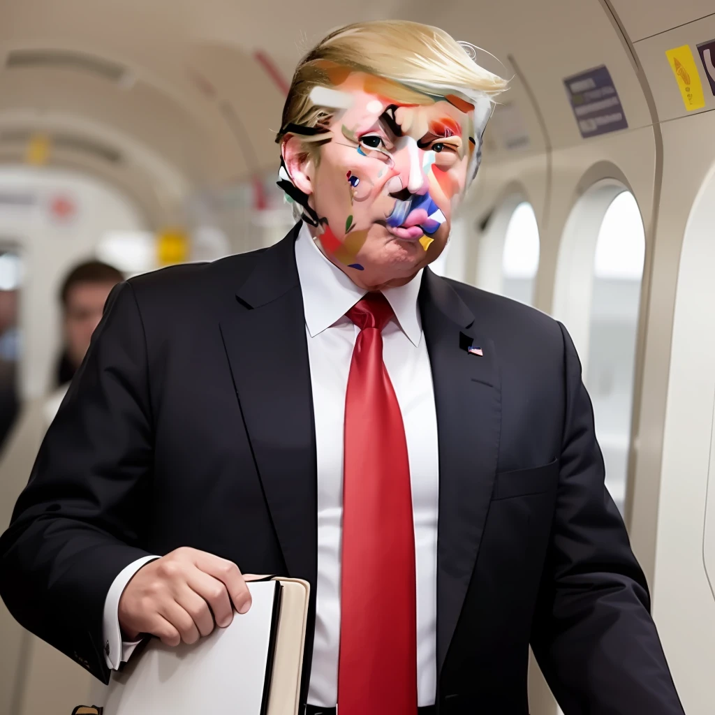 generate Donald trump in metro