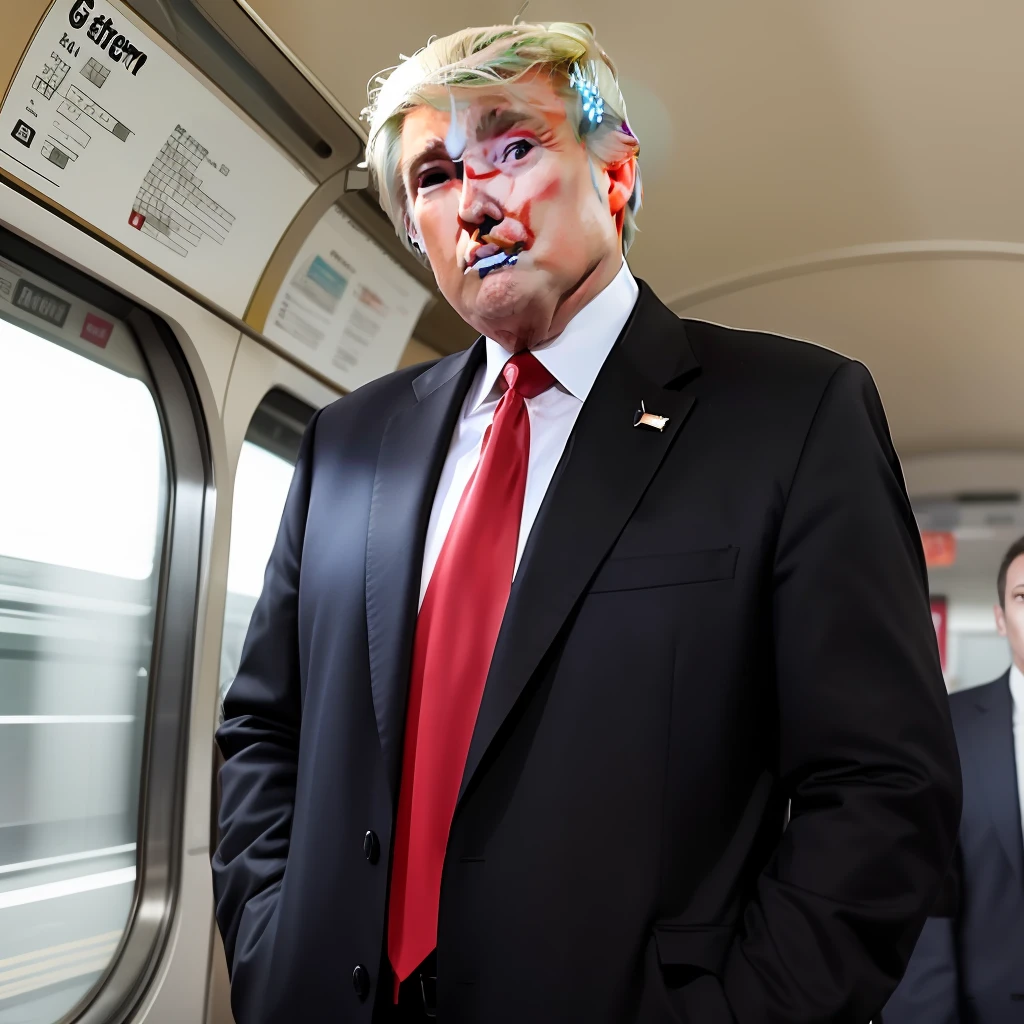 generate Donald trump in metro