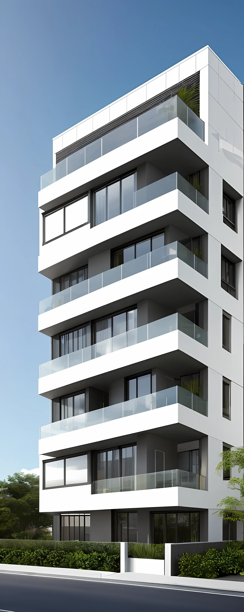 rendering of a modern building with a lot of windows, building facing, architectural render, exterior design, detailed rendering, arhitectural shot, architectural concept, architecture render, overall architectural design, low angle dimetric rendering, architectural rendering, architectural 3 d render, render in vray, realistic architecture, realistic building, lumion render, lumion rendering