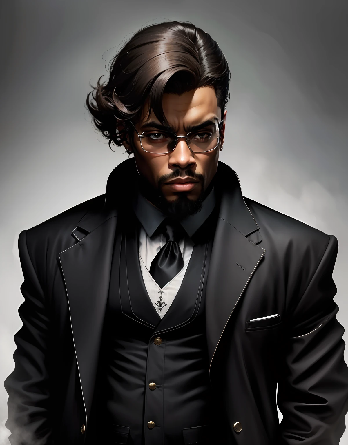 Cabelo de homem negro bem curto