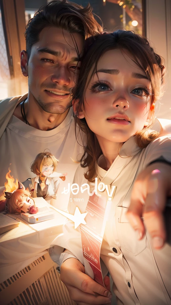 Make this photo anime, realistic