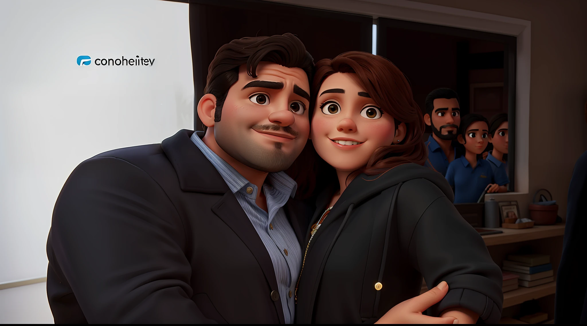 They are posing for a photo together in front of a window, andrea rocha, Noite!, Lorena Avarez, nigth, Ignacio Rios, foto 2 0 1 0, Valentina Embaralhamento, com barba leonidas, david rios ferreira, Gonzalo Fuenmayor, Julho 2 0 1 1, tiradas no final dos anos 2000