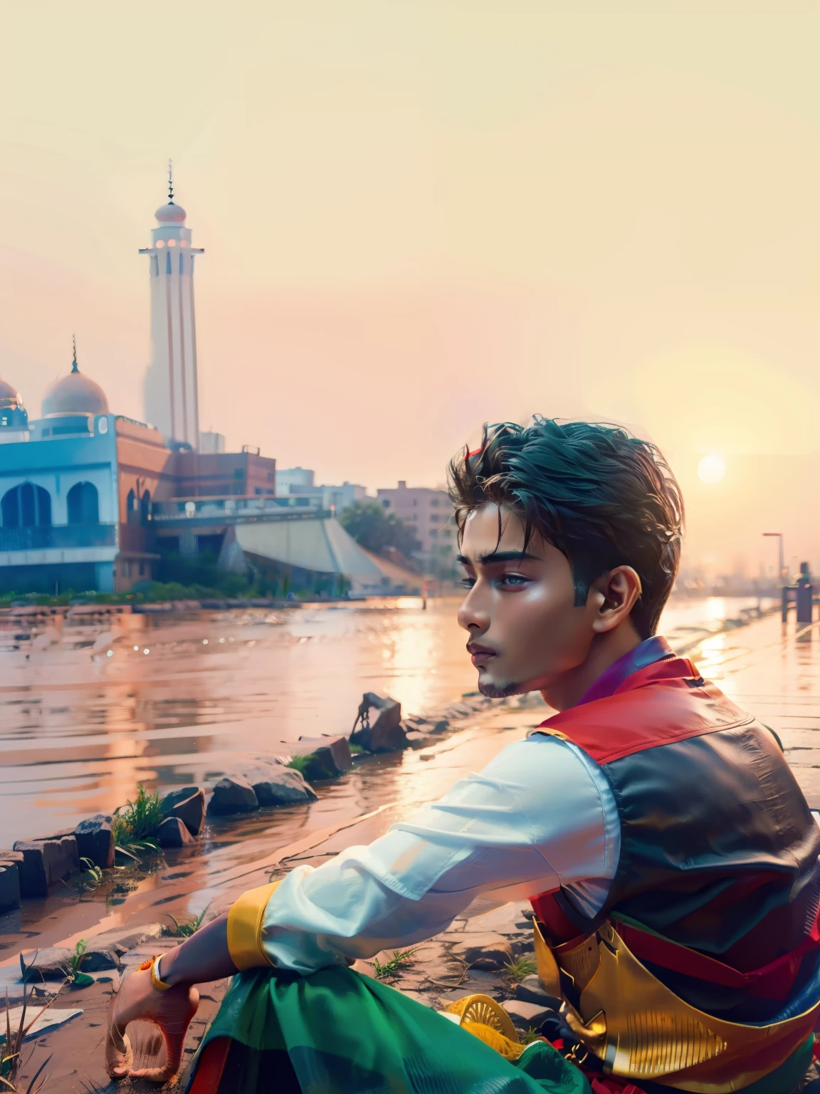 18+ Bangladeshi boy, real face,8k