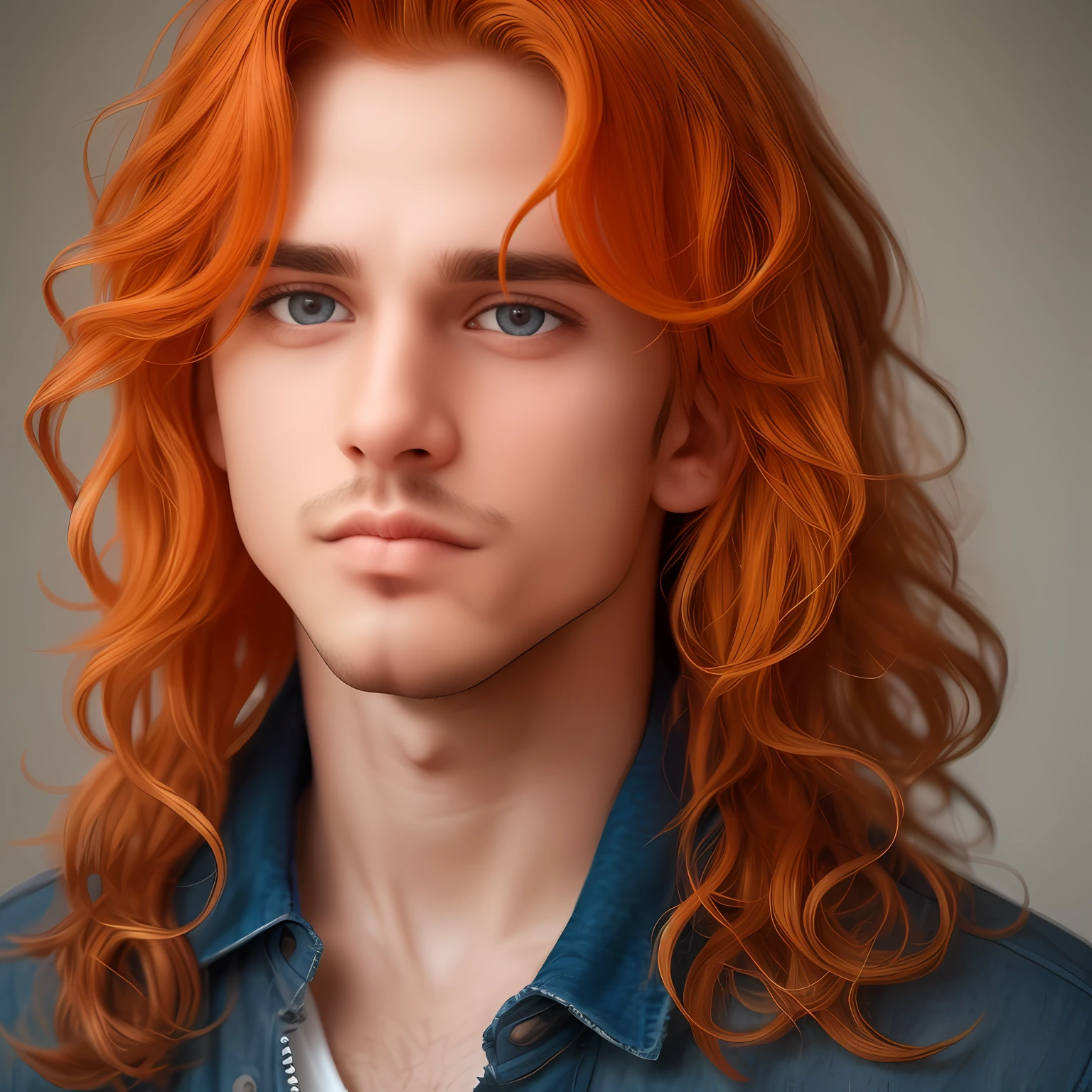 ( jovem homem bonito, foto conceitual, Cabelo curto, ondulado e laranja, olhos azuis claros, Sardas pelo rosto, pale skinned, sem barba e sem bigode):0.6