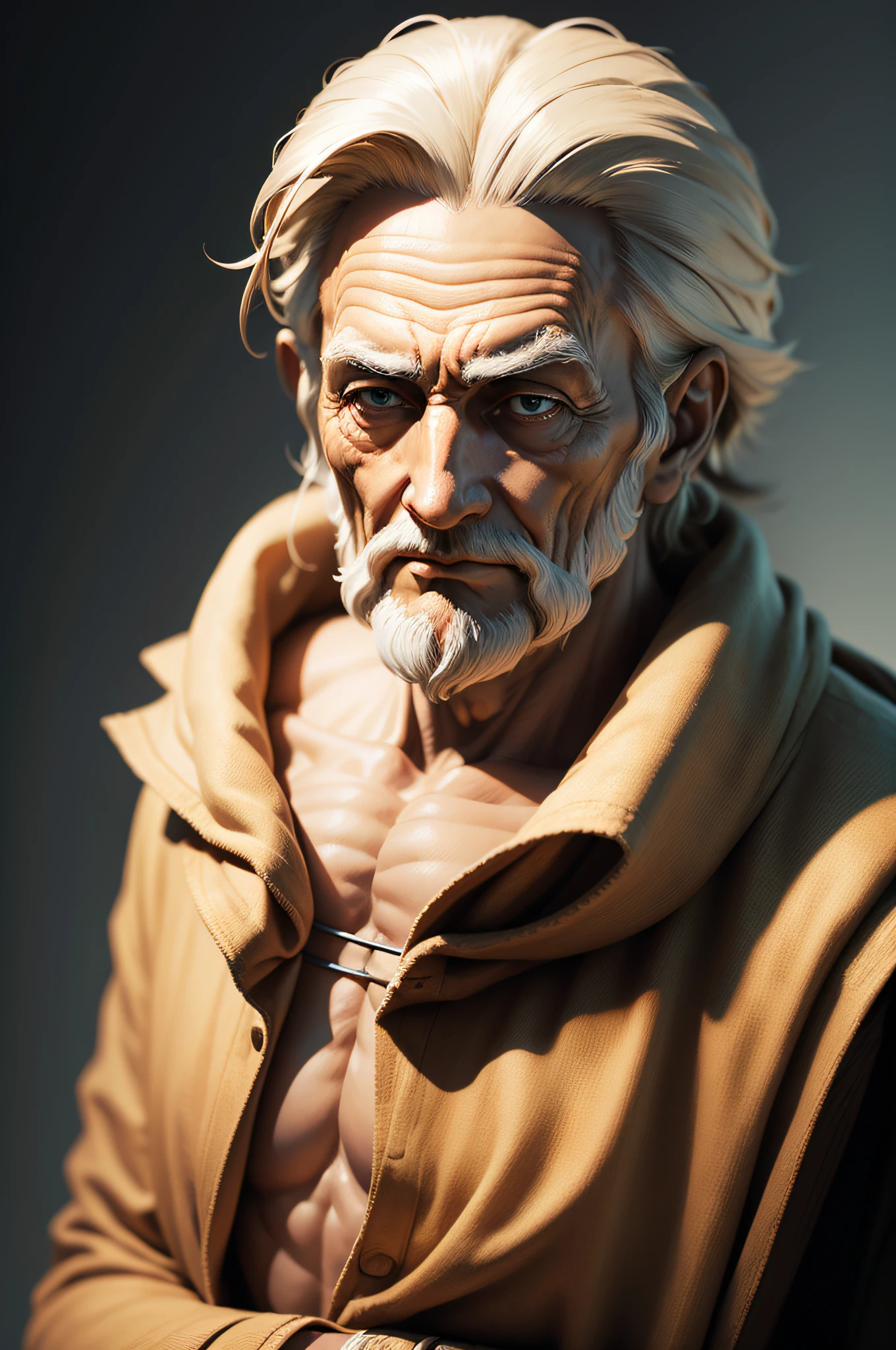 Old philosopher, High definition, DETALHES ULTRA