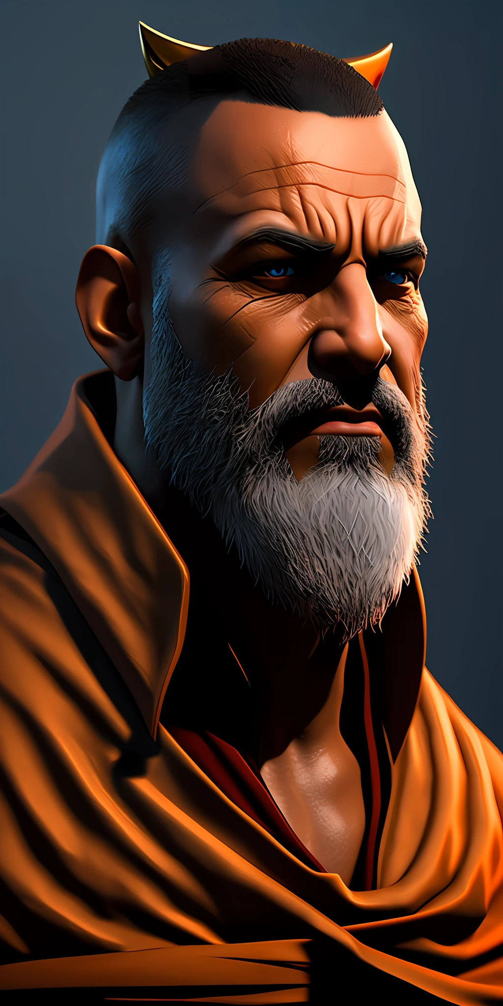 Monk, concept art, 8k
