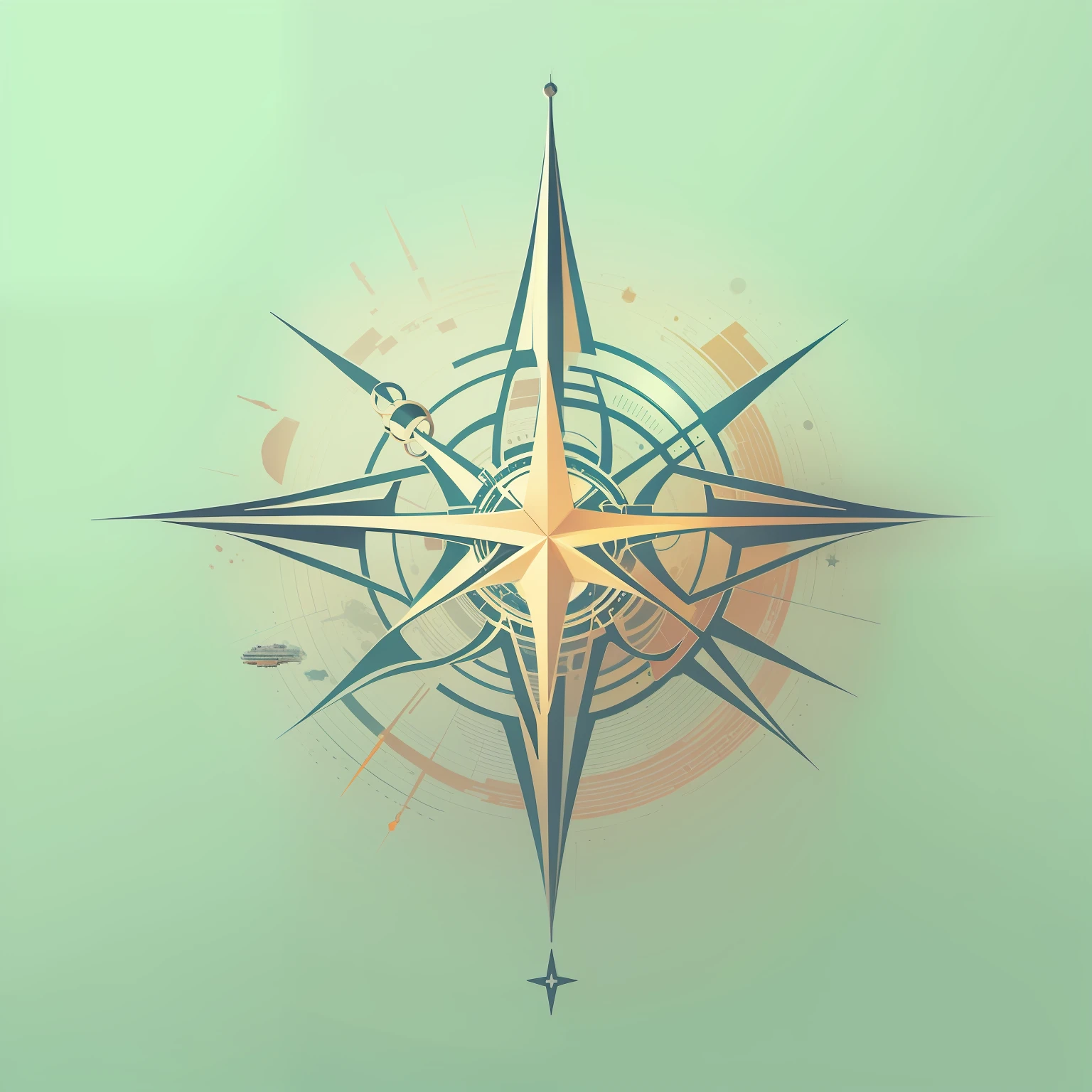 logo, scientific fiction, Celestial, religión, minimalista