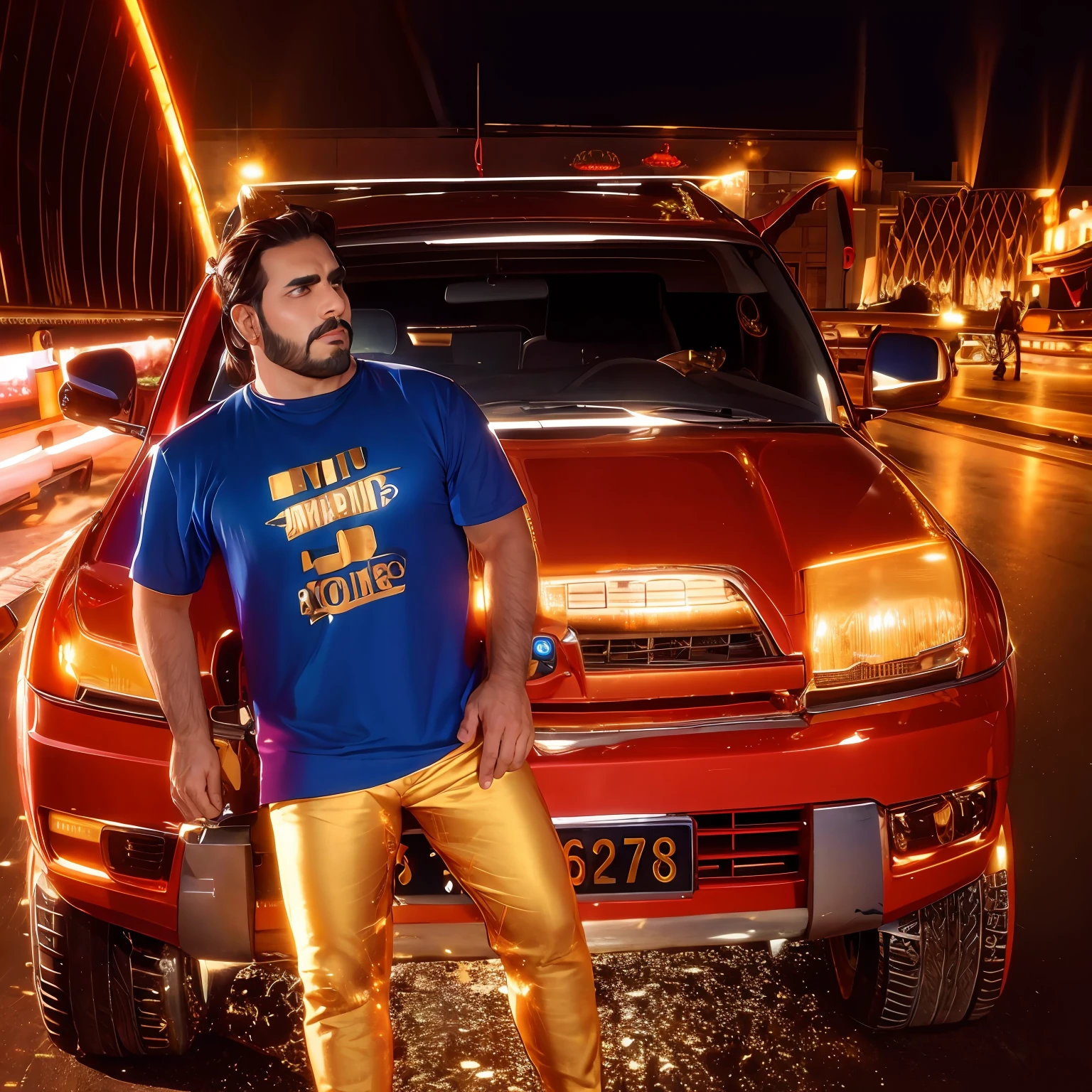 Change background and handsome look avtar