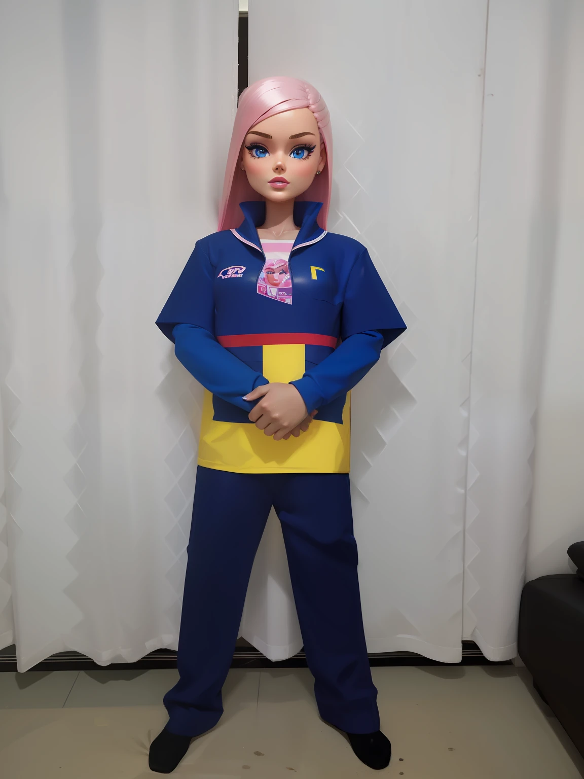 Rosto de barbie