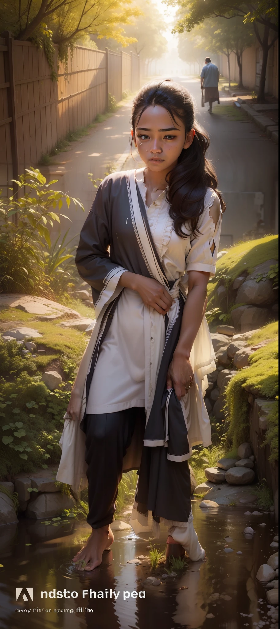Background change face smooth cloth change