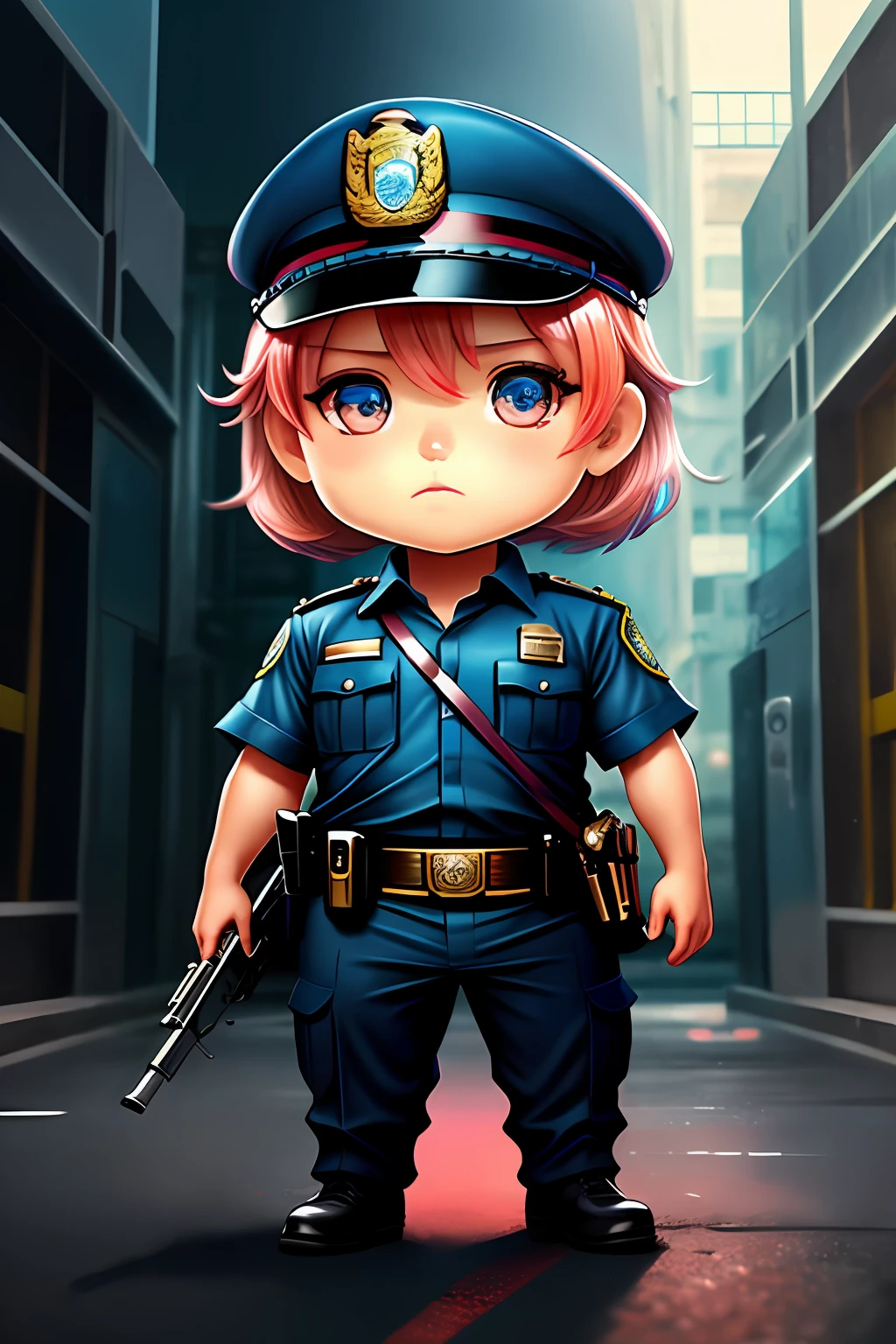 policeman,Chibi,real,art,
yang08k, photography, beautiful, colorful,realistic,
masterpieces, top quality, best quality, official art, beautiful and aesthetic,