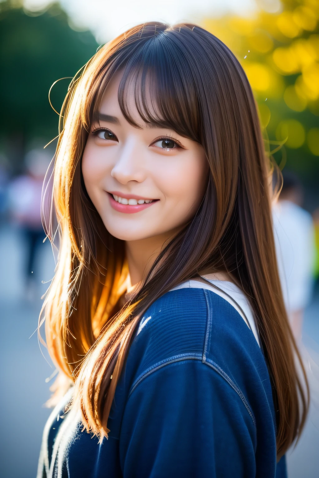 Close up photo of a girl、Brown hair、、Hot spring in the background、Natural hot springs
Highest Quality、realisitic、Photorealsitic、(intricate detailes:1.2)、(delicate detail)、(ciinematic light、best quality backlight)、Clear Line、foco nítido、Lifelike face、Detailed face
Unity 8K Wallpapers、超A high resolution、(Photorealsitic:1.4)、looking at the viewers、full body Esbian、(In the street)、(Casual wear)、(full body Esbian)、the pose、A smile