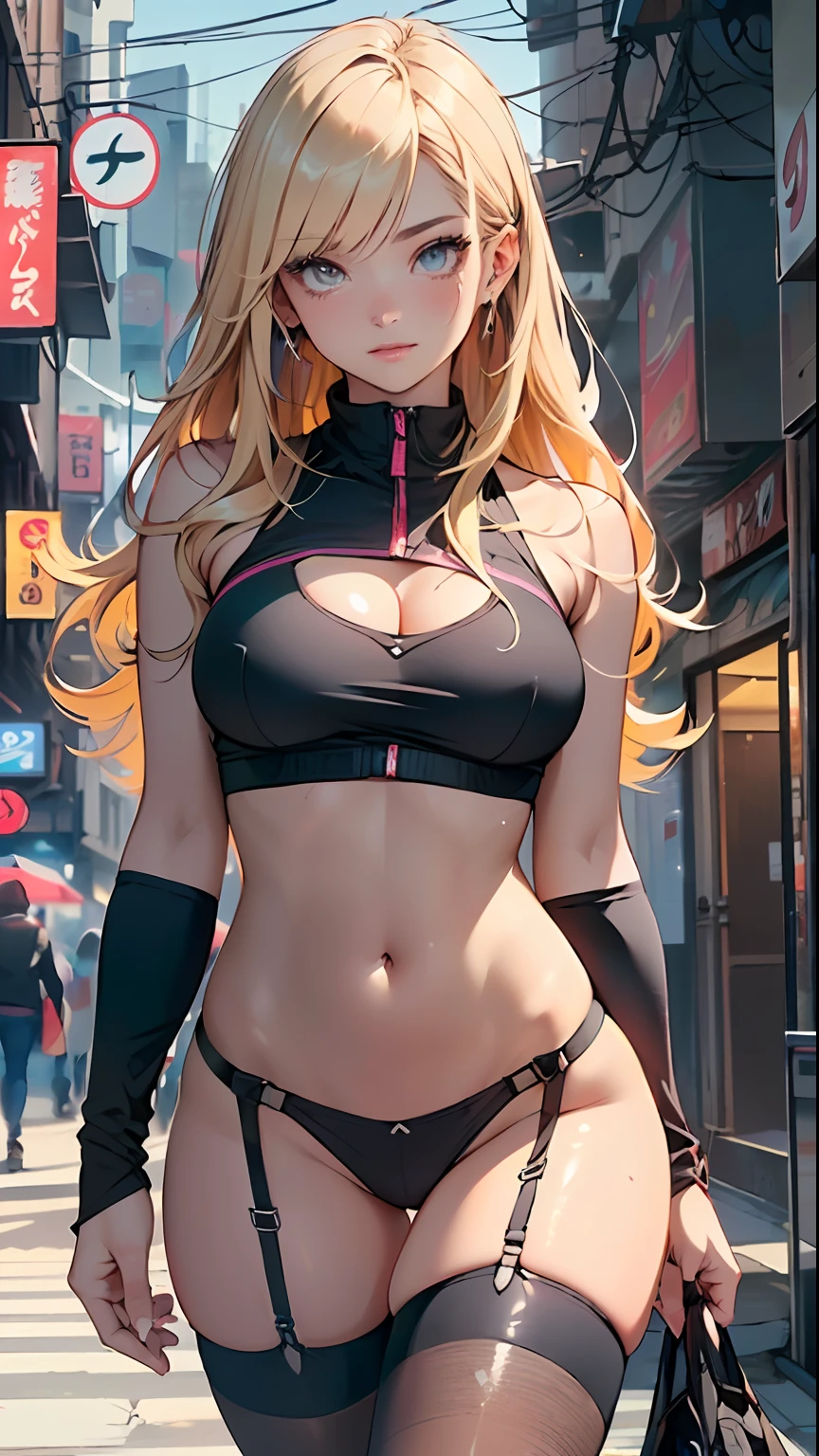 sport girl,(((1girl))),((anime girl with extremely cute and beautiful blonde hair walking seductively down the street)),

((((Two twins girls)))),2 sporty twins girls,(2girls:1.3),((two anime twins with extremely cute and beautiful blonde hair walking seductively down the street)),

(large breasts:1.4),saggy breasts,(((very light blonde hair:1.35,straight hair,long hair:1.4,colored inner hair,ear breathing))),((heterochromia,eye1 blue,eye2 green,perfect eyes,upturned eyes:1.3,beautiful detailed eyes,finely detailed beautiful eyes:1,big highlight on eyes:1.2)),((fat)),(((lustrous skin:1.5,bright skin: 1.5,skin tanned,shiny skin,very shiny skin,shiny body,plastic glitter skin,exaggerated shiny skin))),(spider lower abdomen,narrow waist,wide hip,athletic body,inflated legs,delicate detailed fingers,detailed body,detailed arms,human hands,detailed hands),

cute,slutty,seductive,erotic,(((nsfw))),

zettai ryouiki,revealing clothing,show skin,((((underboob)))),((sport tiny bra magenta,sport thong,visible thong straps)),(wearing a sport outfit:1.3,sport clothes,semi-naked,with little clothing,),(detailed outfit,detailed clothes),

(dynamic pose:1.0),embarrassed,centered,scale to fit dimensions,Rule of thirds,

outdoors,((night view)),(cyberpunk night street Background: 1.5,dark sky,alleyway,lonely alley,thick clouds,detailed background:1.25),

(best quality),(high resolution),(sharp focus),(ultra detailed),(extremely detailed),(extremely high quality artwork),8k_wallpaper,(extremely detailed CG 8k),(very fine 8K CG),((hyper super ultra detailed perfect piece)),flawless,(((masterpiece))),illustration,vibrant colors,(intricate),High contrast,Selective lighting,Double exposure,HDR (High Dynamic Range),Post-processing,Background blur,