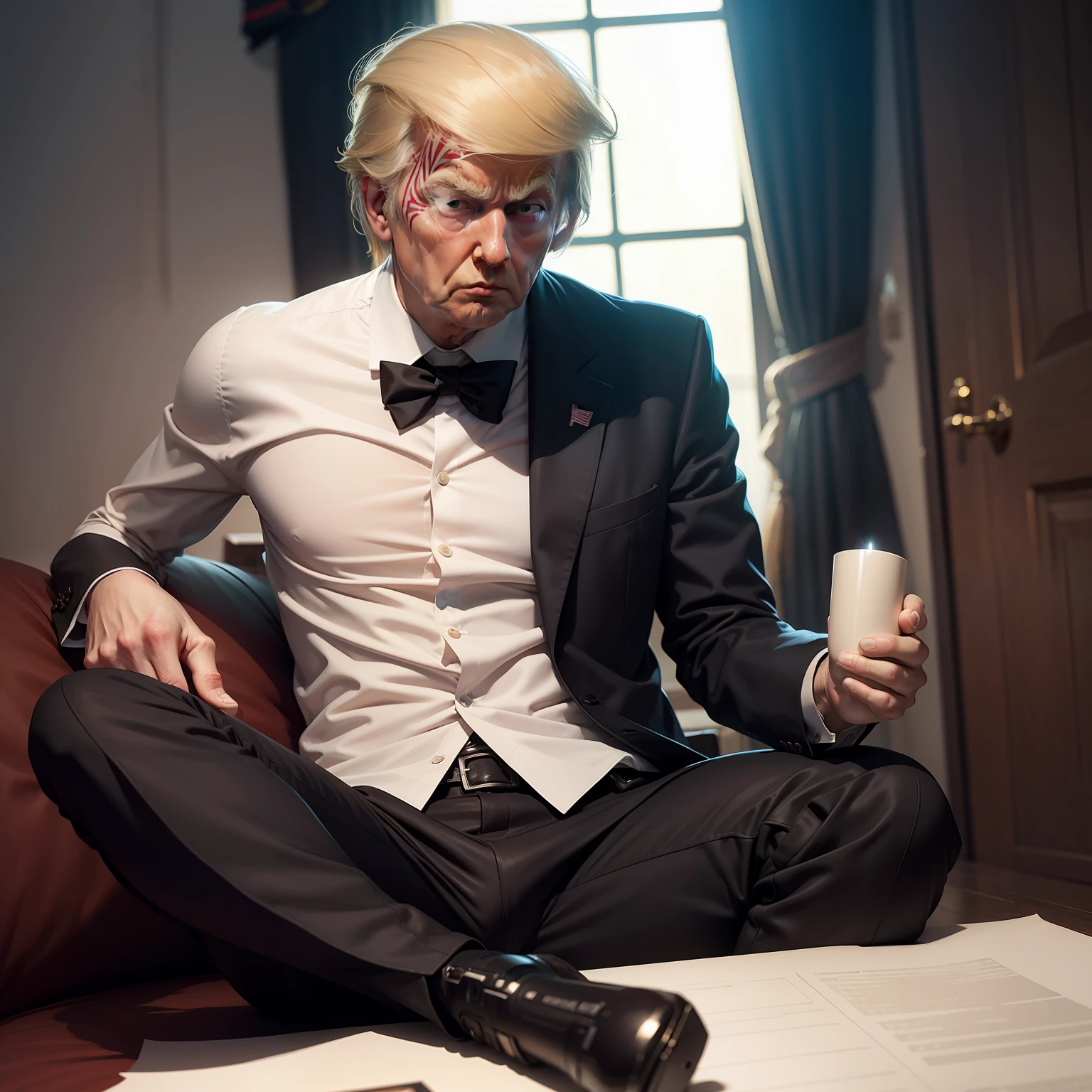 Trump shot himself