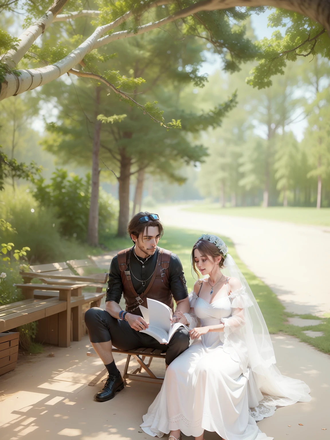 Make a photo with ultra realistic couples 4k