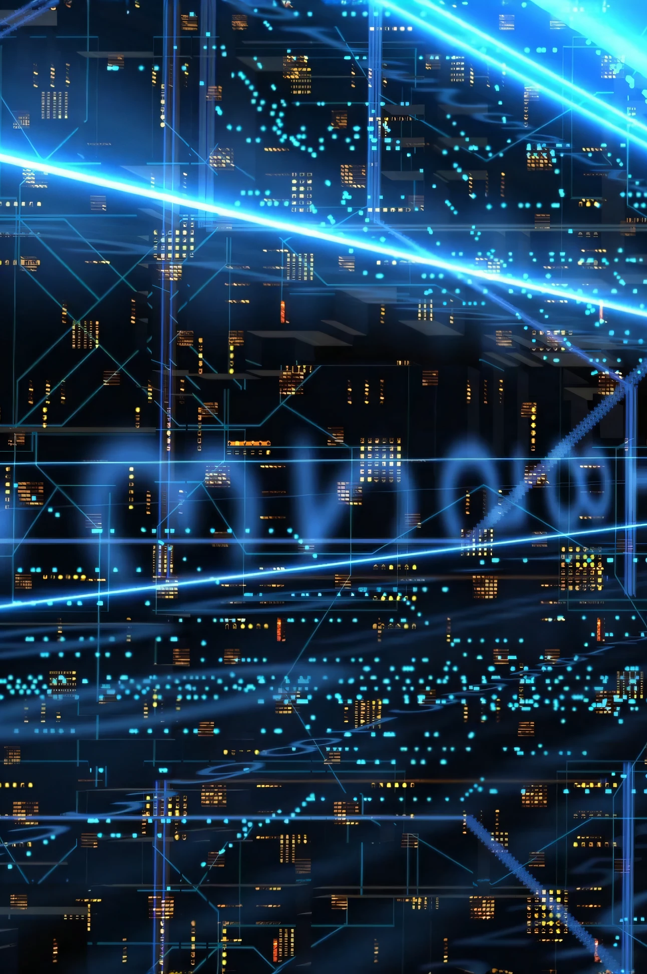 Close-up of a computer chip，Blue light is emitted from it, Artificial intelligence, with ai theme, strong artificial intelligence, endless collaboration with ai, ai startup, Artificial intelligence!!, portrait of an ai, best ai image, ai researcher, artificial intelligence machine, artificial intelligence god, evil artificial intelligence, artificial intelligence god, the coming ai singularity