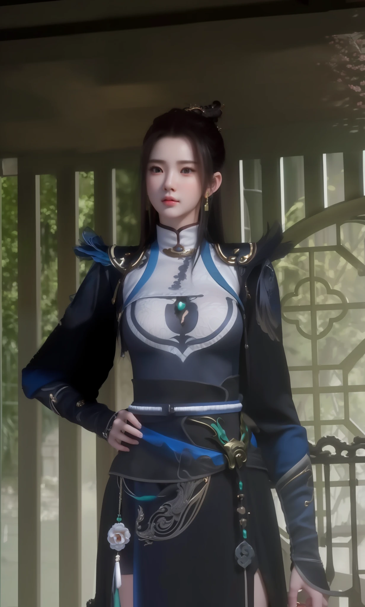 Masterpiece, Best Quality, Extremely Detailed 8k, Ultra HD, Ultra-detailed, Highly Detailed, Ultra High Realistic, Ultra-realistic, Hyperrealistic, Hyperrealism, (1girl:1.5), (Solo:1.5), (Beautiful Rosy Zhao:1.5), (Beautiful Cute European:1.7), Anatomically Correct, (Detailed Realistic Skin Texture), (Realistic Big Breasts), Slender Abs, (Closed Mouth:1.3), Nsfw, Dynamic Pose,