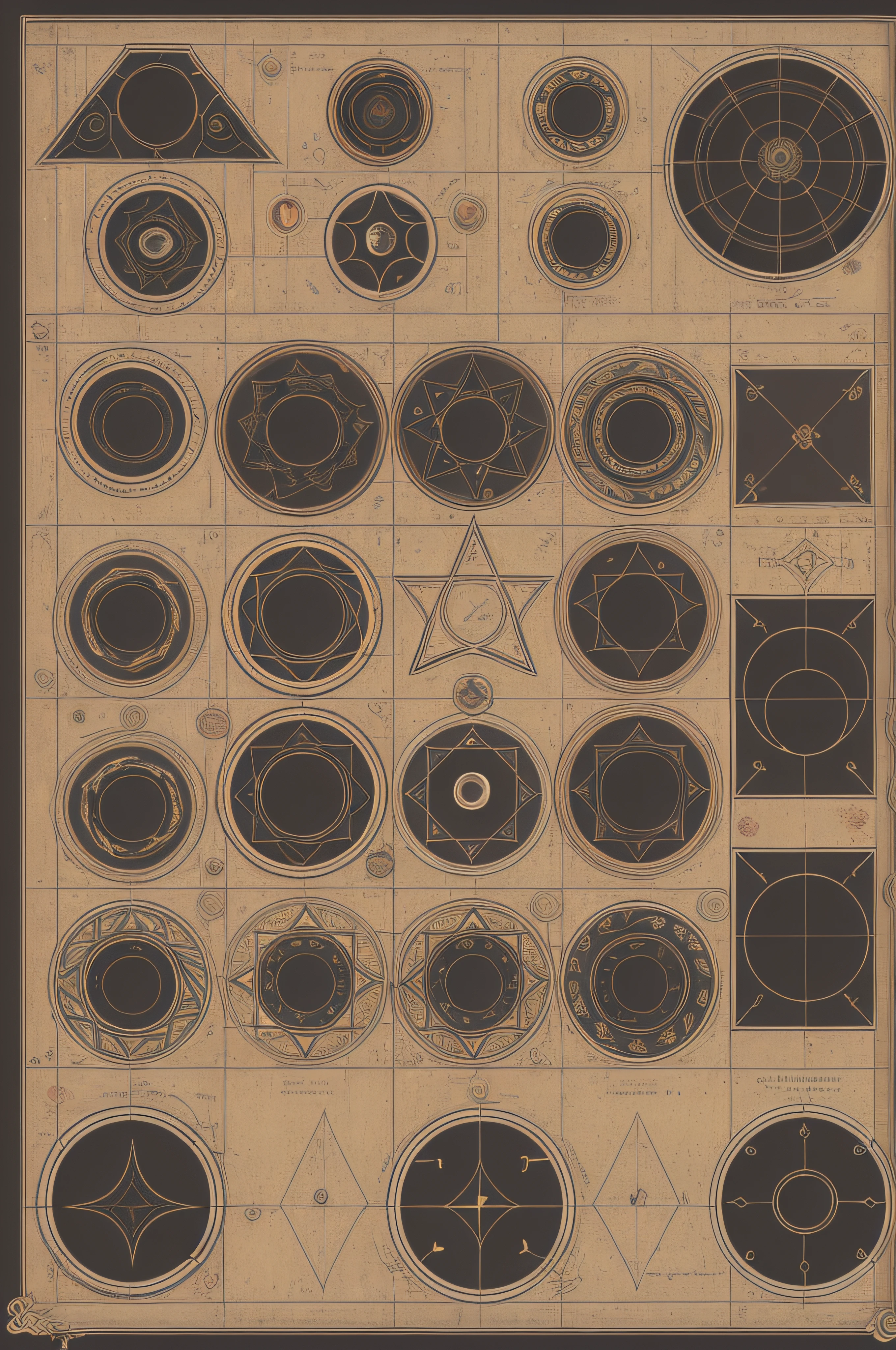 melhor qualidade, concept, Rune_Magic, Magic, canvas, dark magic circles, simetria, right proportions, circles, bonito e intricado, estrela de cinco pontas, tela 2d, classic paint, graph design, maths, detalhes intricados, dark background