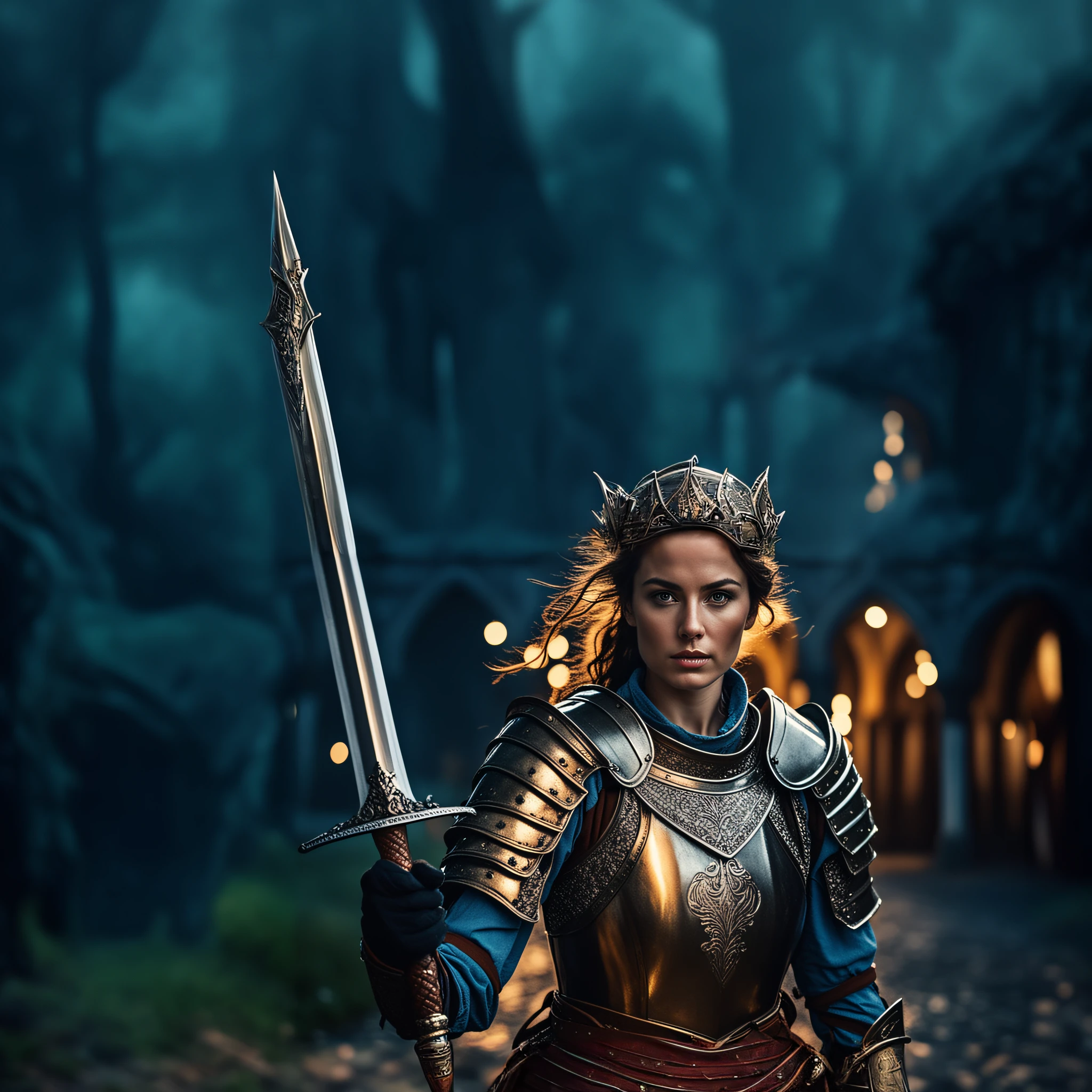 mulher em armadura segurando uma espada em um beco escuro, cavaleiro feminino bonito, de uma bela cavaleiro feminina, menina na armadura do cavaleiro, Retrato do Paladino Feminino, gorgeous female paladin, fantasia paladin mulher, cavaleiro feminino, cavaleiro medieval feminino, picture of female paladin, retrato cavaleiro feminino, Poots Imogen como um paladino, guerreira medieval