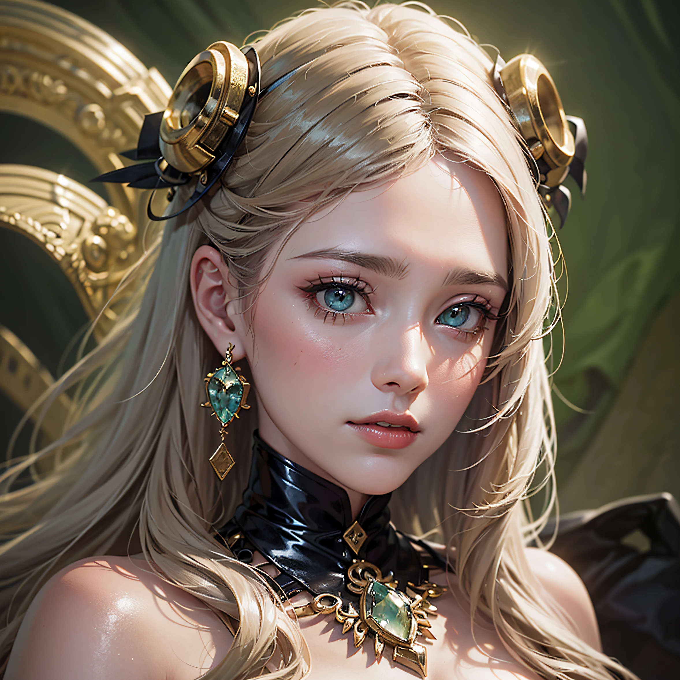 parte superior do corpo, uma mulher no vestido vitoriano preto,Vestidos,skull trinkets,rosas escuras, green topaz eyes, various fashionable hairstyle, maquiagem:0.4, (Brinco,Decote), coisa de princesa, fundo da floresta de neve, nevada, ((intrincado detalhado)) , (pele altamente detalhada,rosto,olho), Olhos Delicados, peito grande, olhos altamente detalhados, Cinematic lighting, ultra hi-res photo, (master part,Qualidade Superior,Realistic),