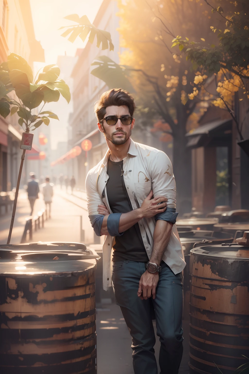 Realistic background, 8k, handsome, gorgeous