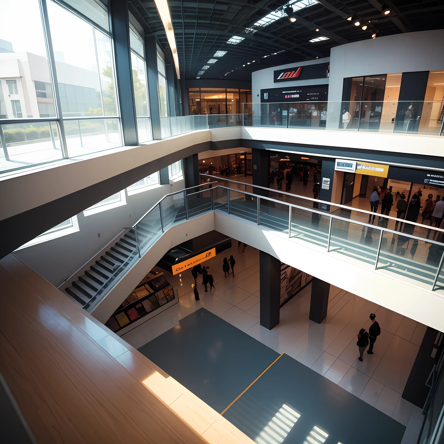There is a 3 inside the mall.5×6 meters of open space,Design a snowboard shop,There must be two floors --auto