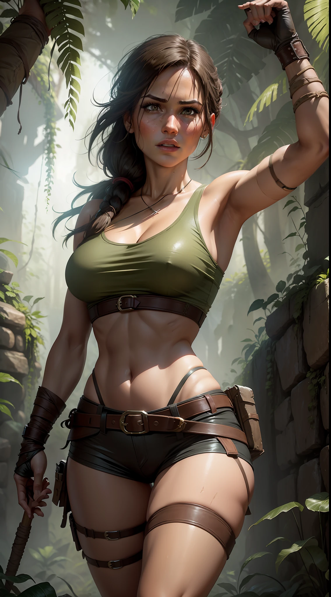 "Welcome to Tomb Raider! As Lara Croft, you must embark on an epic adventure to uncover ancient relics, solve intricate puzzles, and outwit treacherous enemies. Your journey begins in a mysterious jungle filled with secrets and dangers. Are you ready to face the unknown and become a legendary tomb raider?"