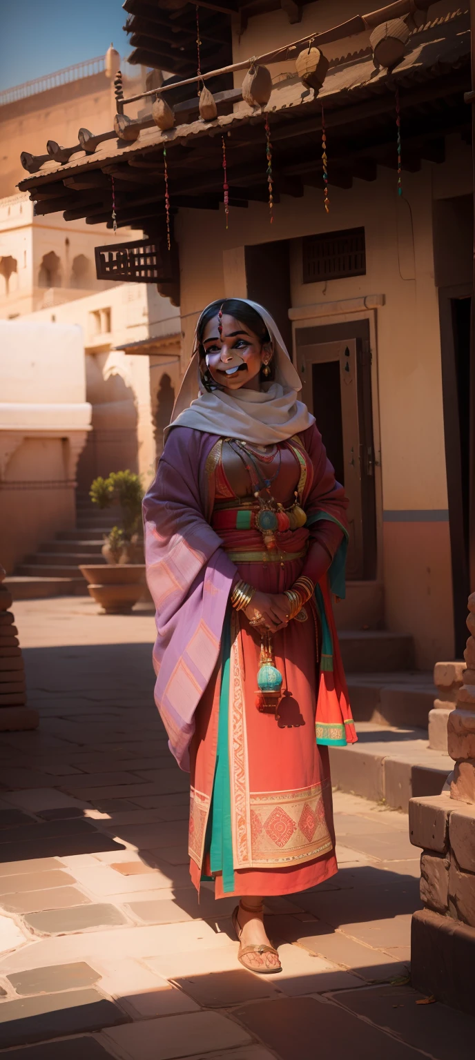 traditional, cultural, colourful, smiling, Rajasthan