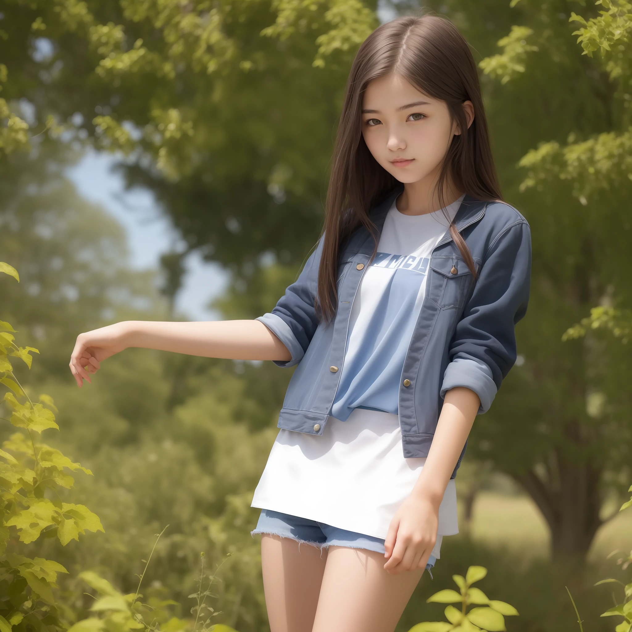 18-year-old beautiful rural girl